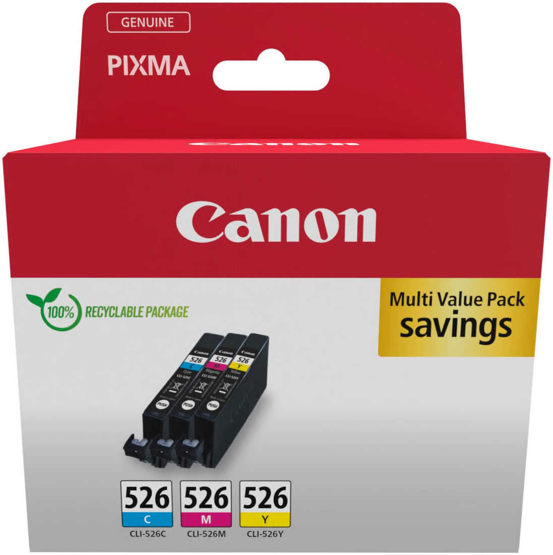 Canon Cartouche d'encre »CLI-526 C/M/Y Multipack«