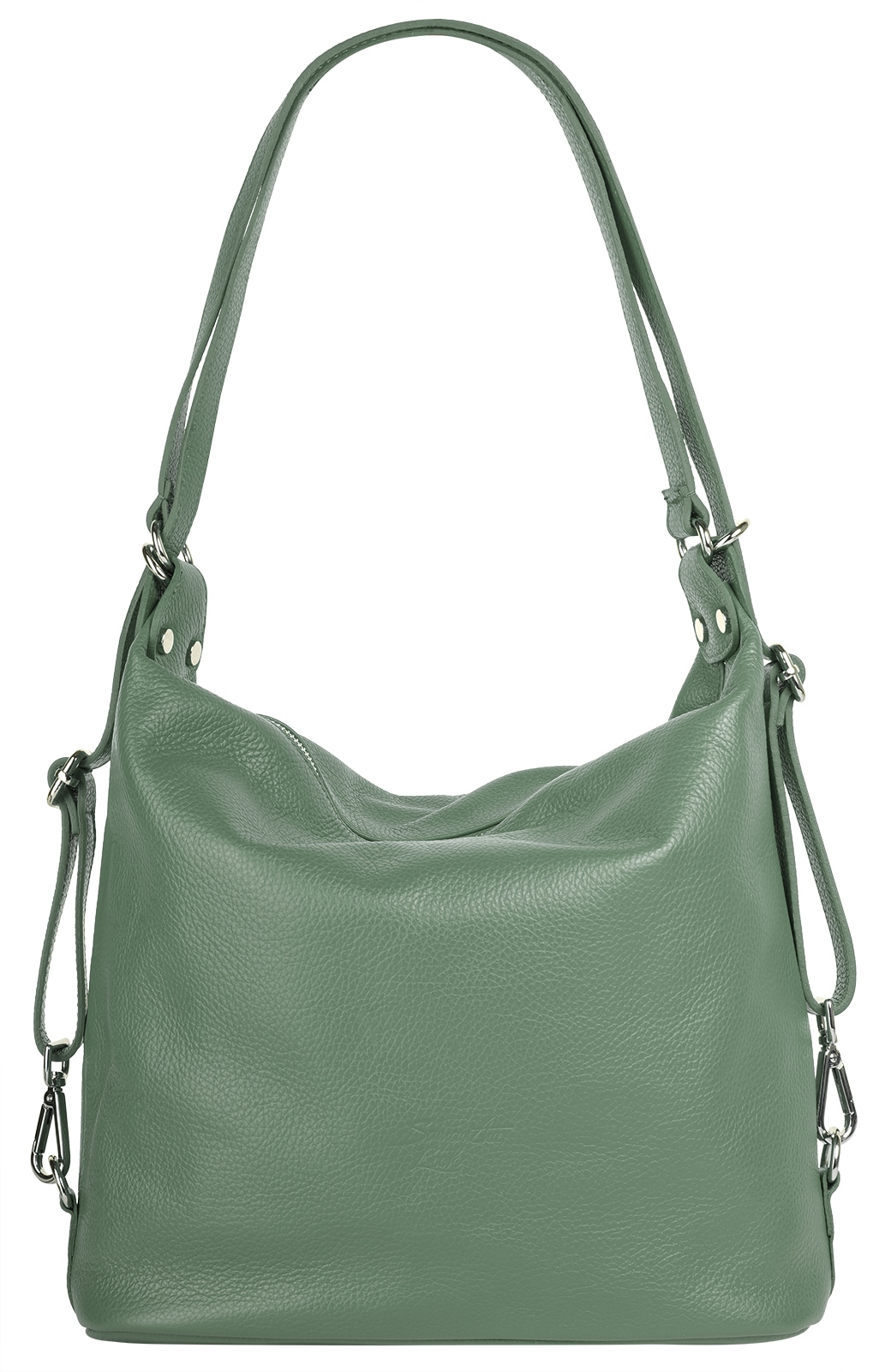 Samantha Look Shopper cuir véritable, fabriqué en Italie