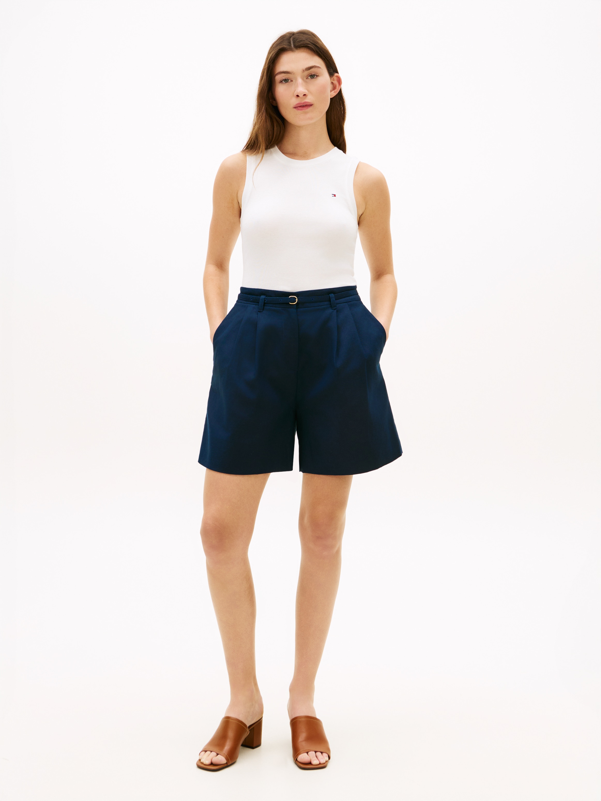 Tommy Hilfiger Top fonctionnel »SLIM CODY C-NK TANK TOP« mit gerippter Textur, Rundhals