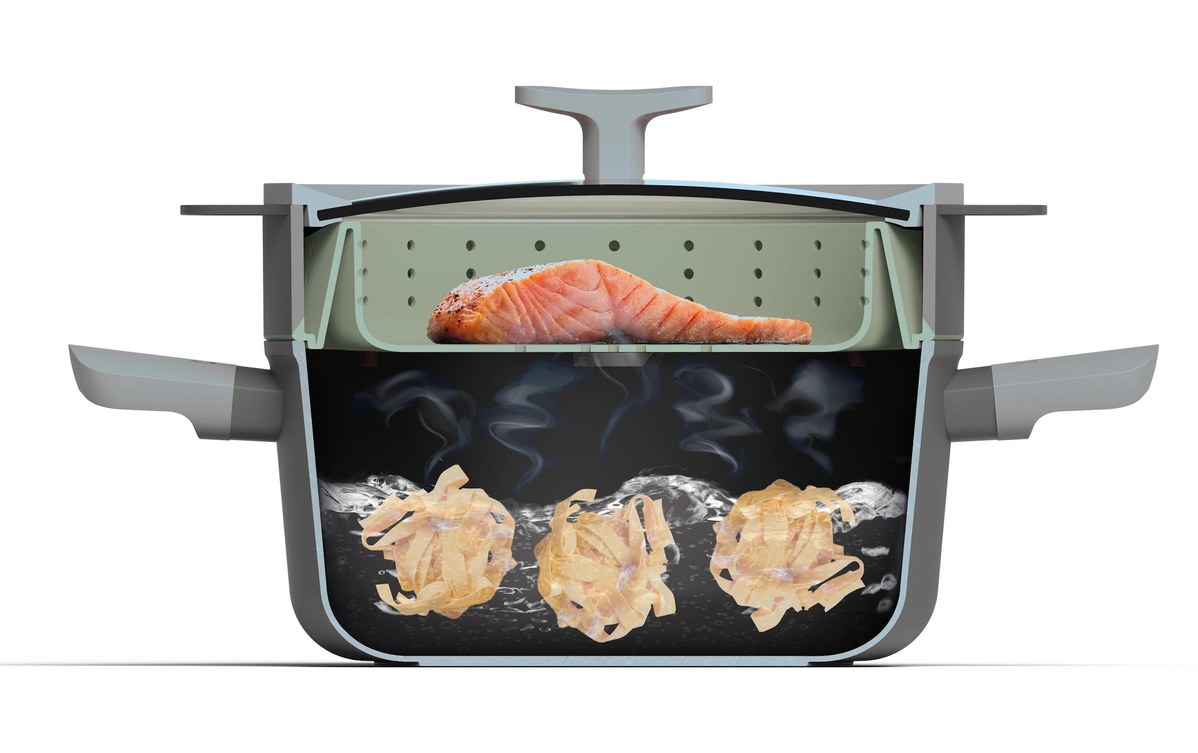 BergHOFF Dampfgartopf »Leo Balance 24 cm«