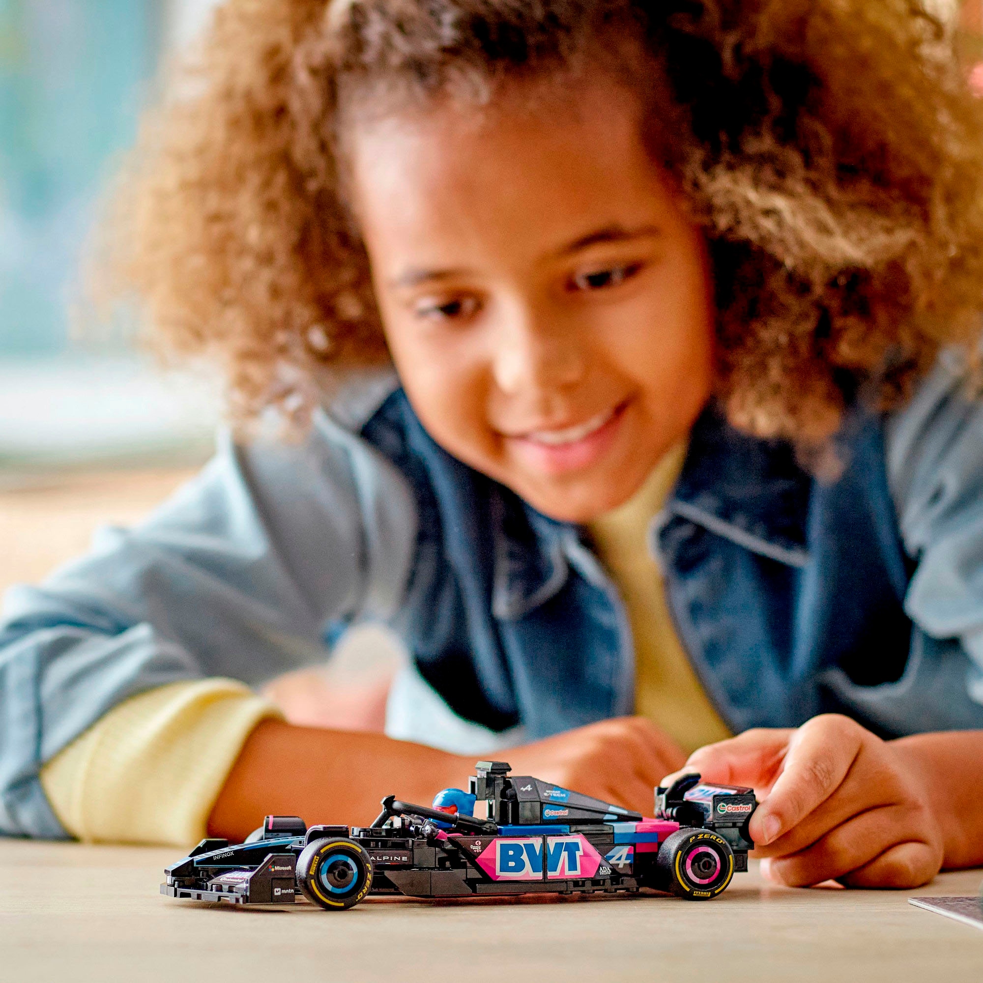 LEGO® Konstruktionsspielsteine »BWT Alpine F1® Team A524 Rennauto (77248), LEGO® Speed Champions« Made in Europe