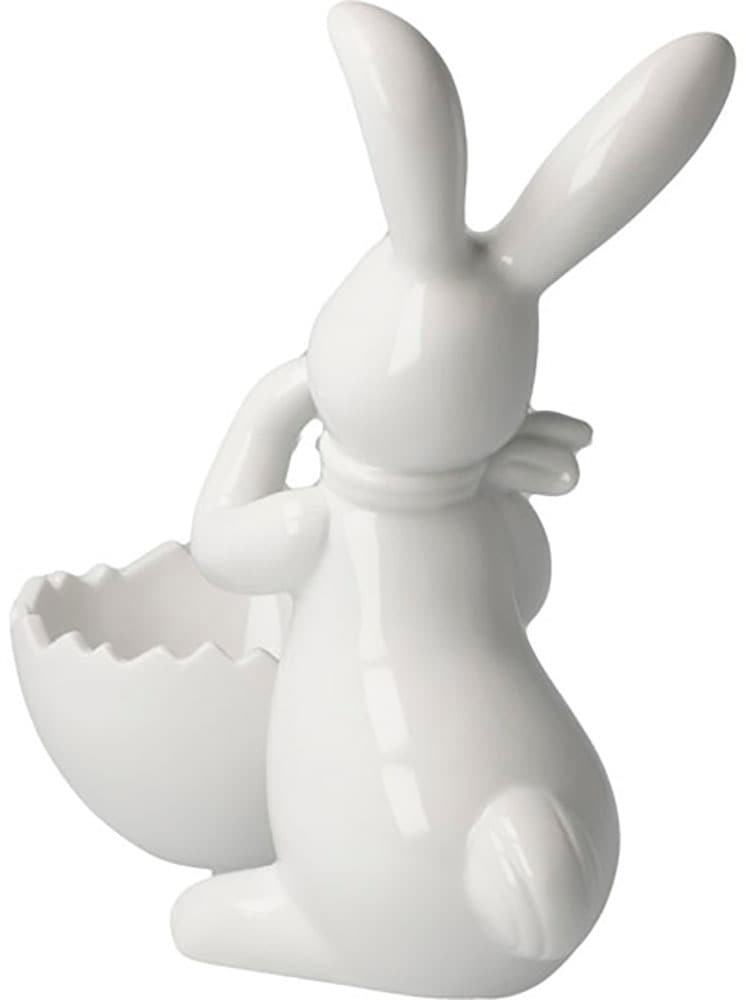 Goebel Osterhase »Figur Hase mit Schale Snow White - Cute Girl« Osterfigur, Dekofigur, Ostern, Osterdekoration