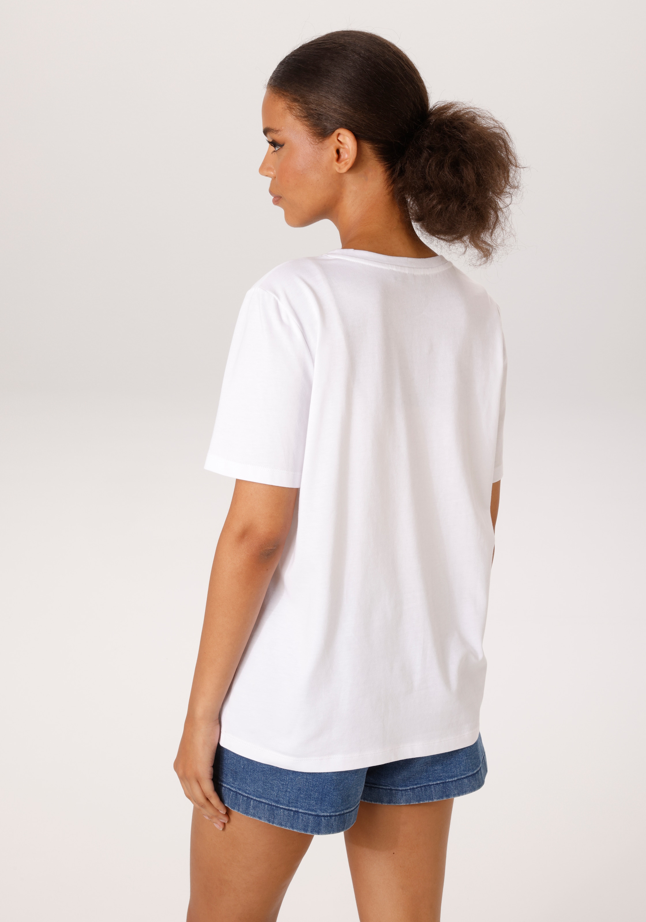 Aniston CASUAL T-shirt mit italienischem Flair - NEUE KOLLEKTION