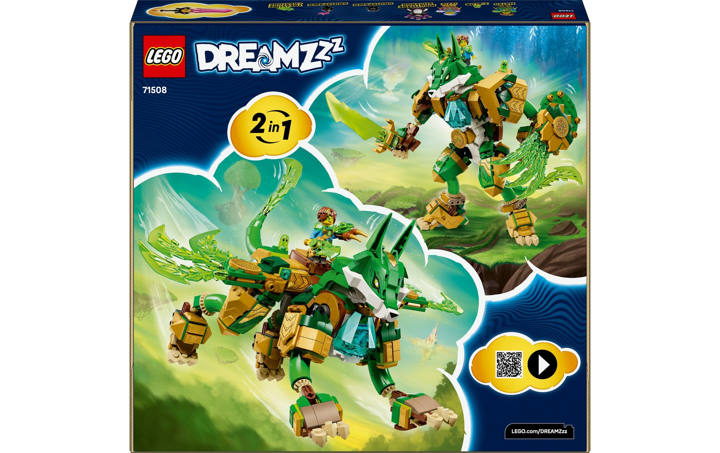 LEGO® Konstruktionsspielsteine »DreamZzz Fuchs-Wächtermech 71508«