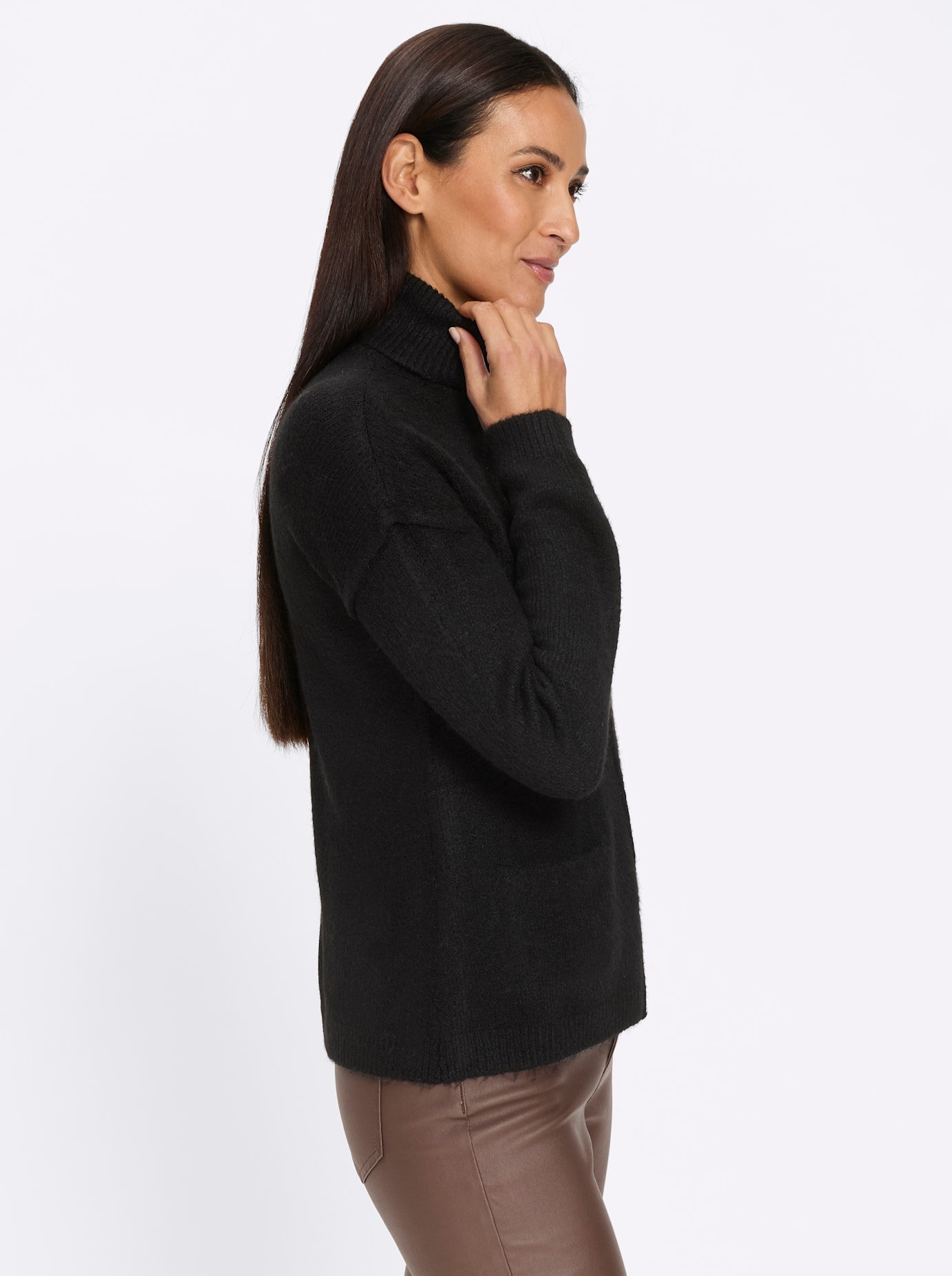 heine Pull à col roulé »Rollkragen-Pullover«
