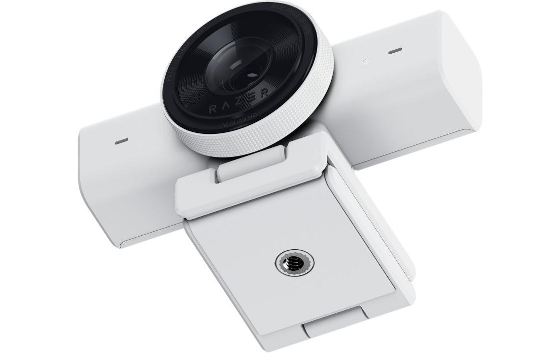 RAZER Webcam »Kiyo V2 X 1080p 60 fps« Webcam Full HD avec mise au point manuelle et automatique, blanc