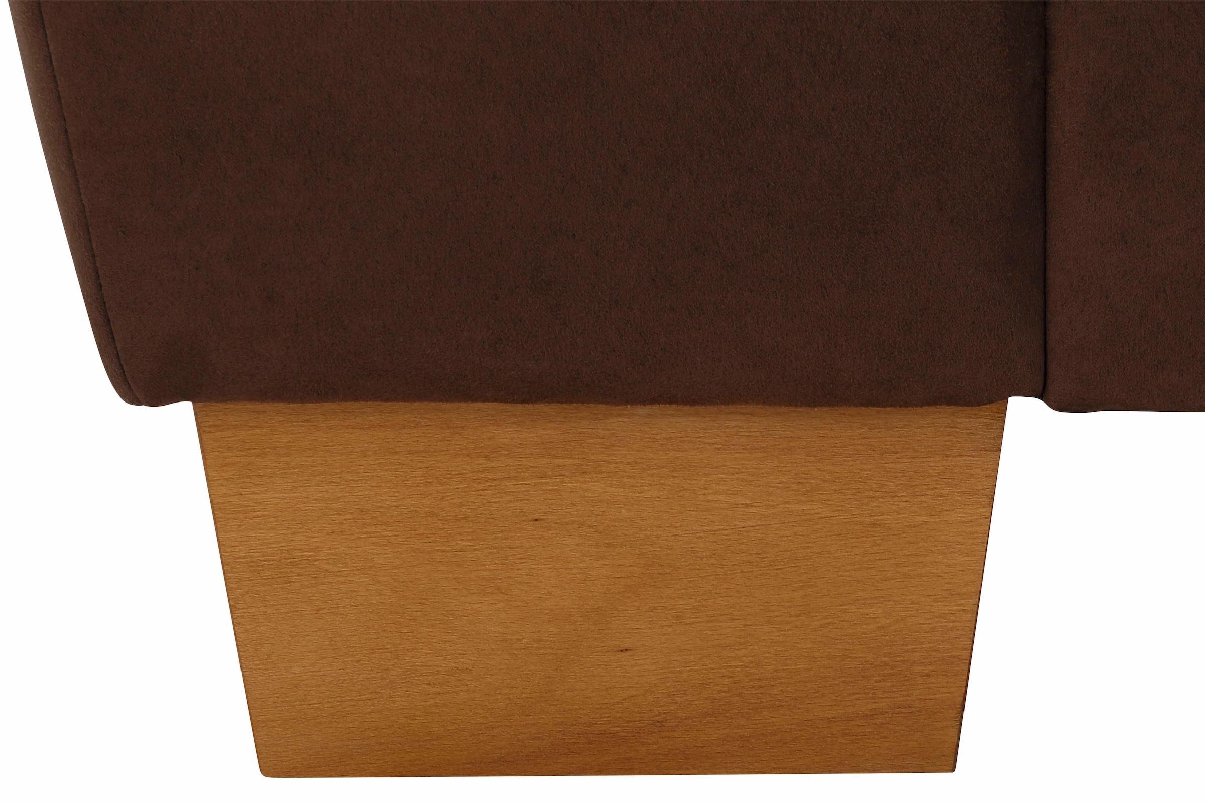 Home affaire Ecksofa »Husum L-Form« mit Sitztiefenverstellung, Federkern-Polsterung und Kontrastnaht