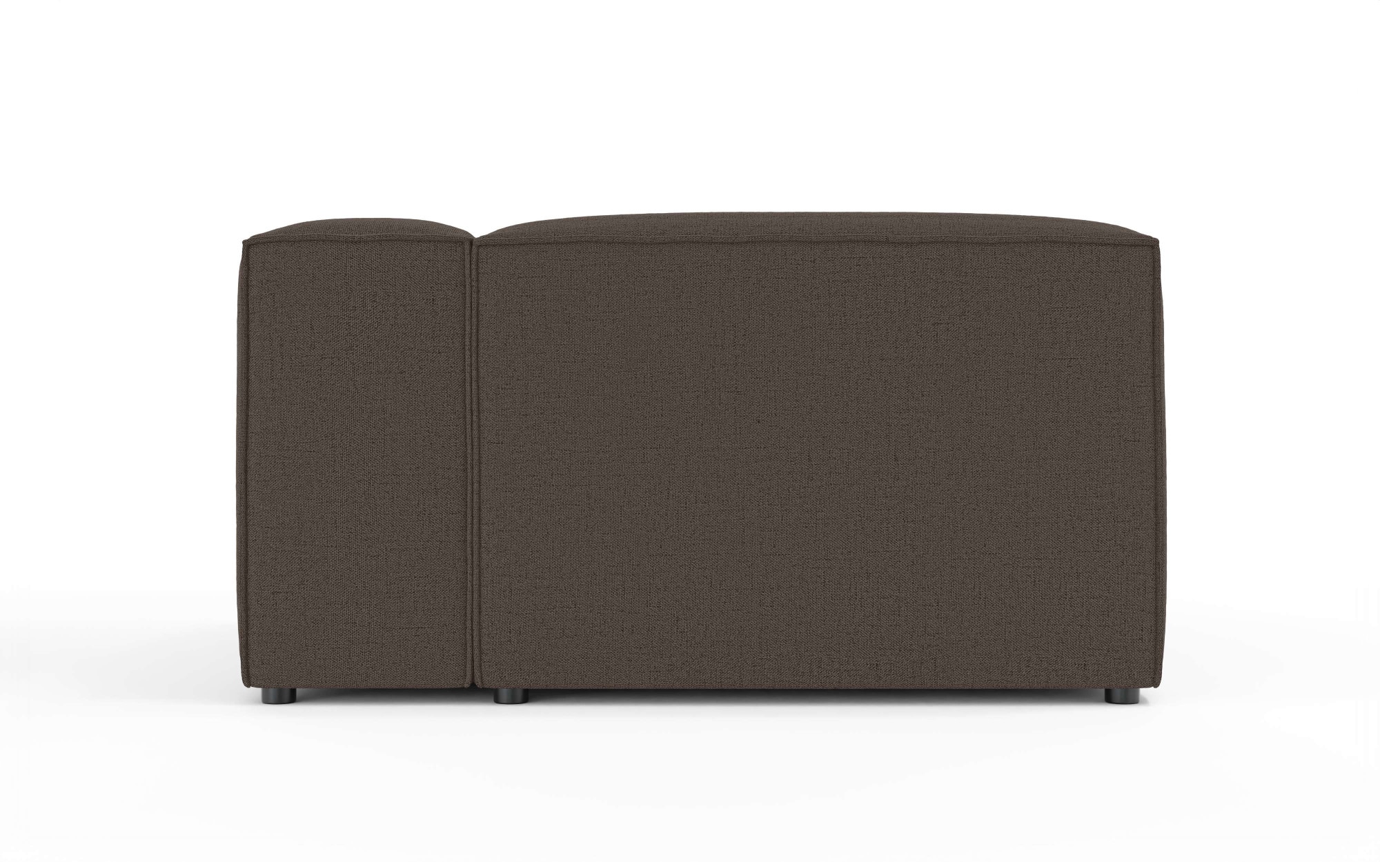 GOODproduct Ottomane »XL HAILY links/rechts bestellbar, extra tief, Masse B/T/H: 130/160/72cm« als Modul oder separat verwendbar, für individuelle Zusammenstellung