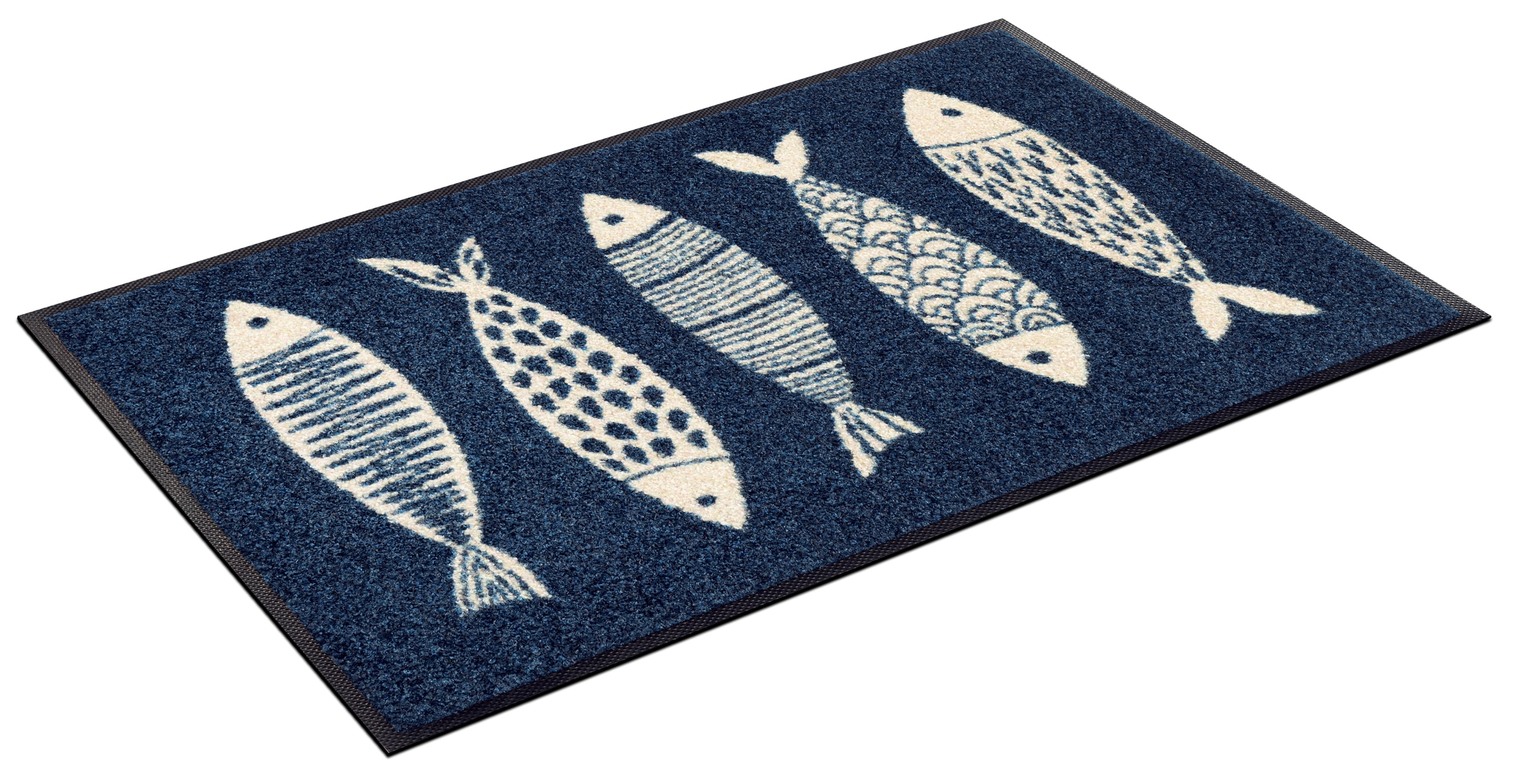 wash+dry by Kleen-Tex Fussmatte »und Läufer Fish Tango« rechteckig 7 mm Höhe