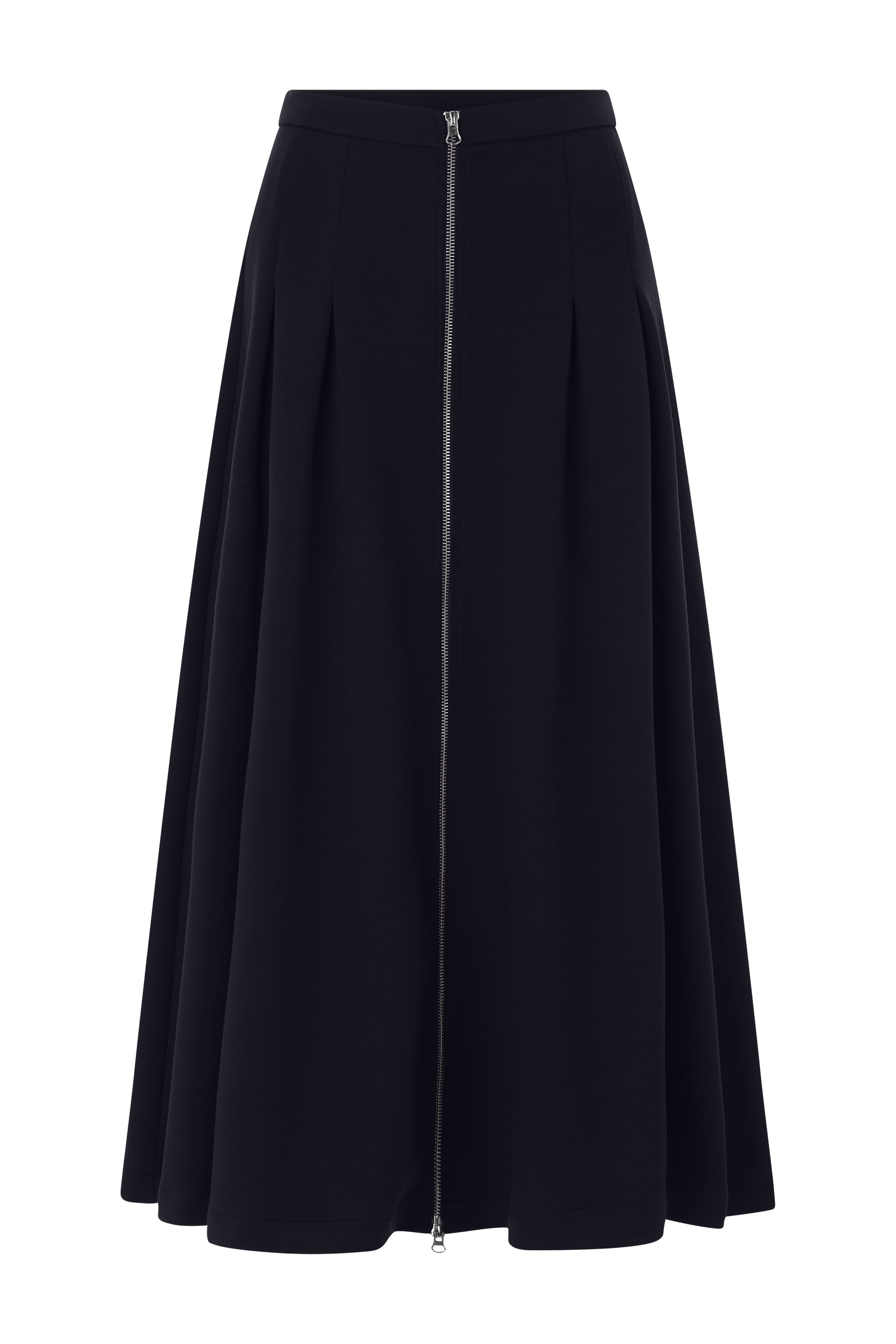 RICHROYAL Jupe en jersey mit 2-Wege-Reissverschluss