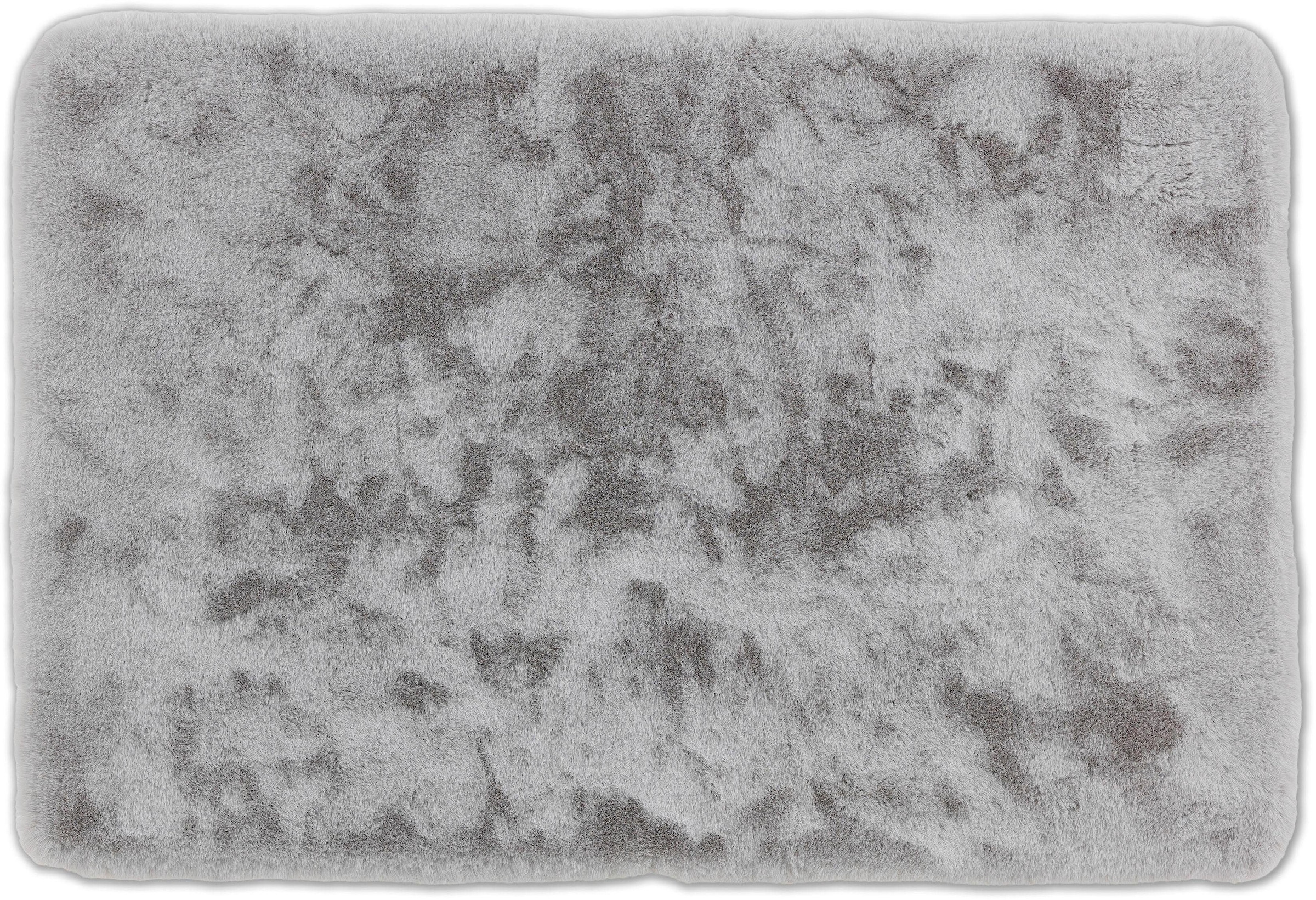 SCHÖNER WOHNEN-Kollektion Tapis de bain »Bali« Höhe 29 mm revêtement antidérapant compatible chauffage au sol Aspect peau, douillet, tapis de salle de bain, lavable