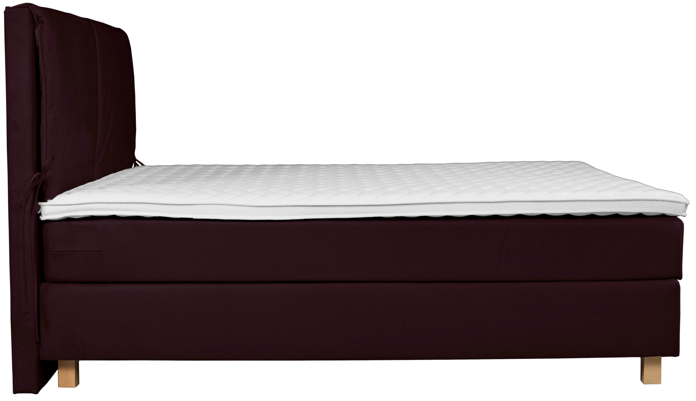Home affaire Lit boxspring »Nele« inkl. Topper im schlichtem Design