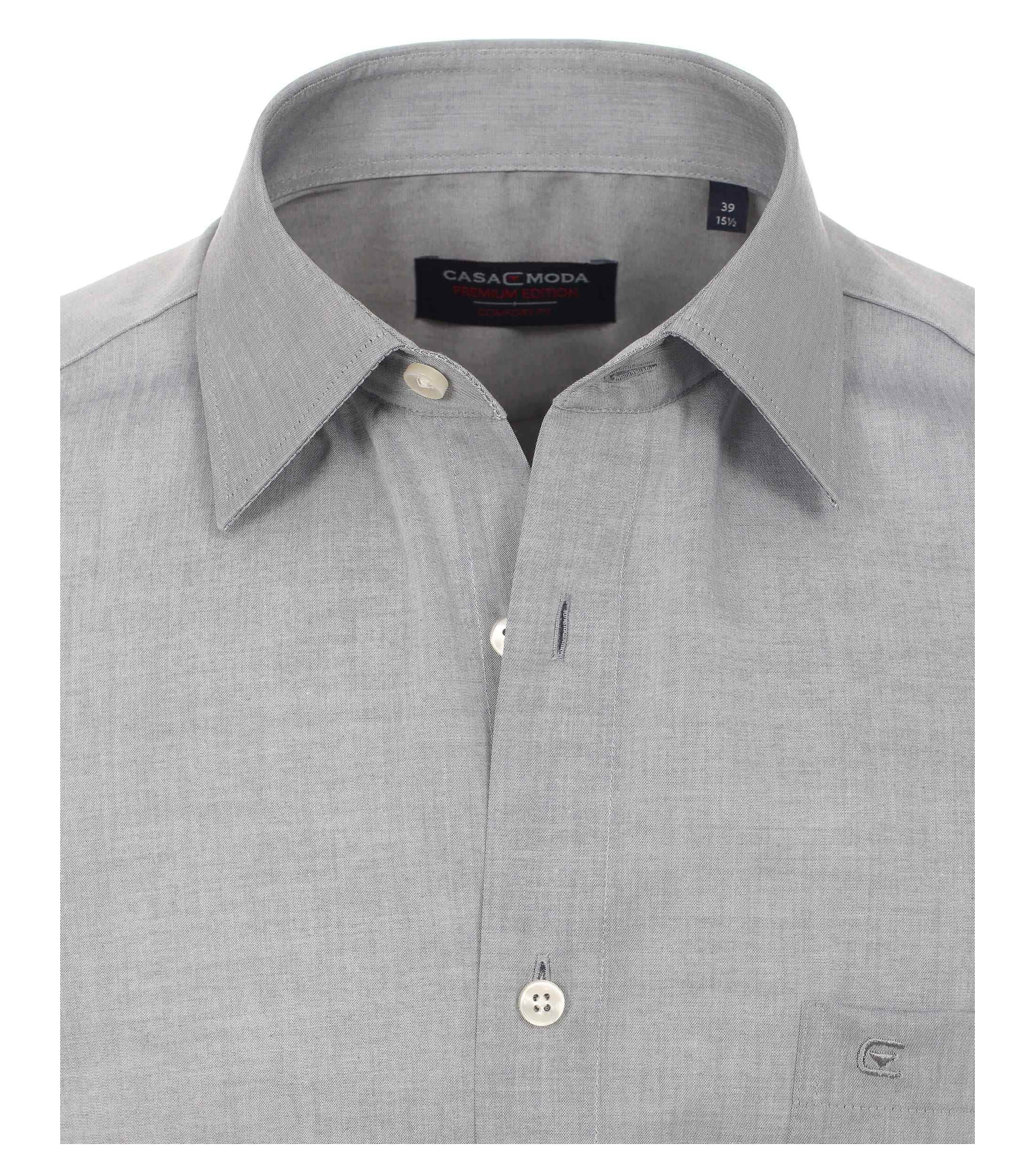 CASAMODA Chemise à manches courtes chemise business / col chemise avec patte de boutonnage / coton