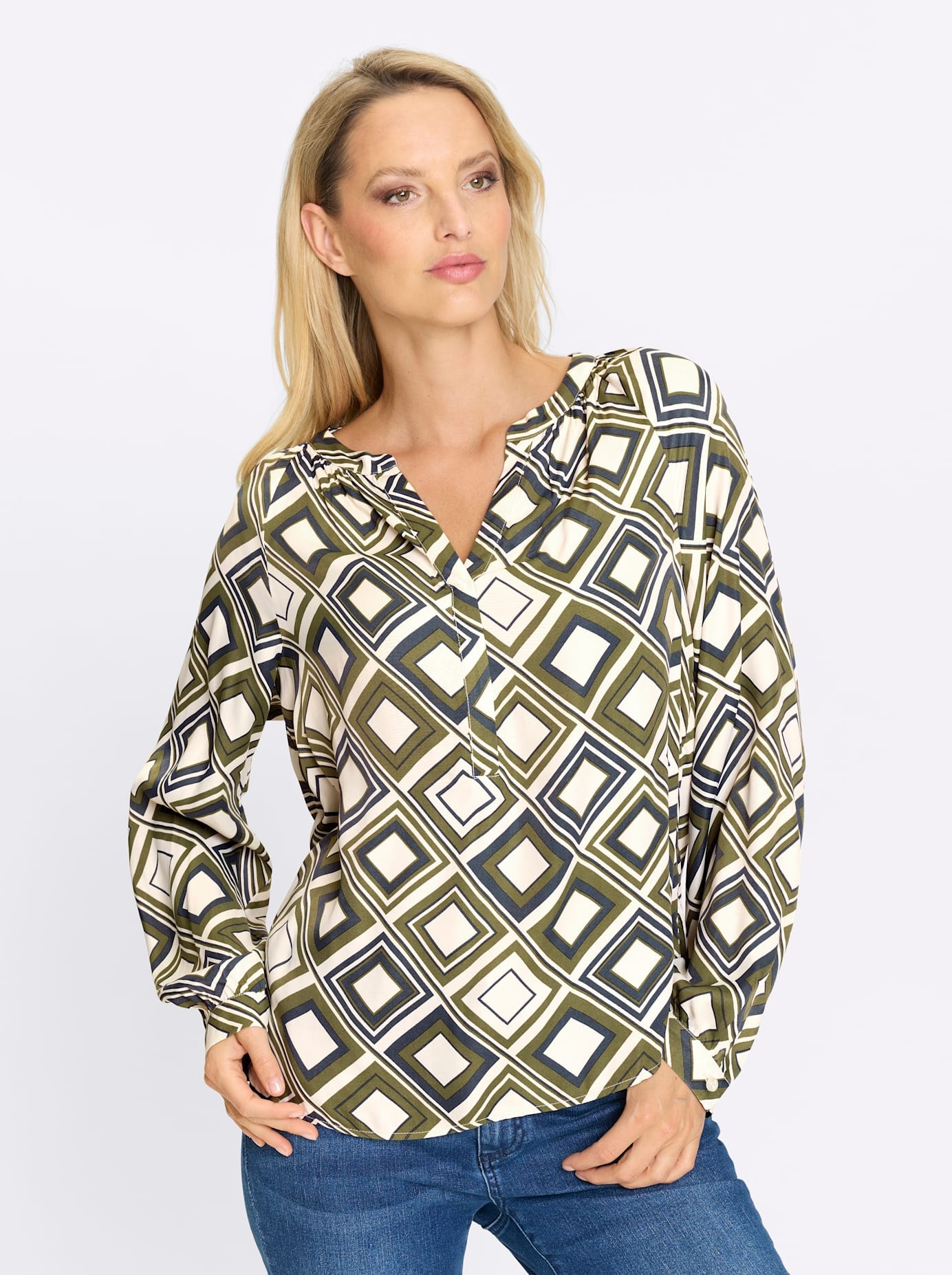 heine Blouse à manches longues