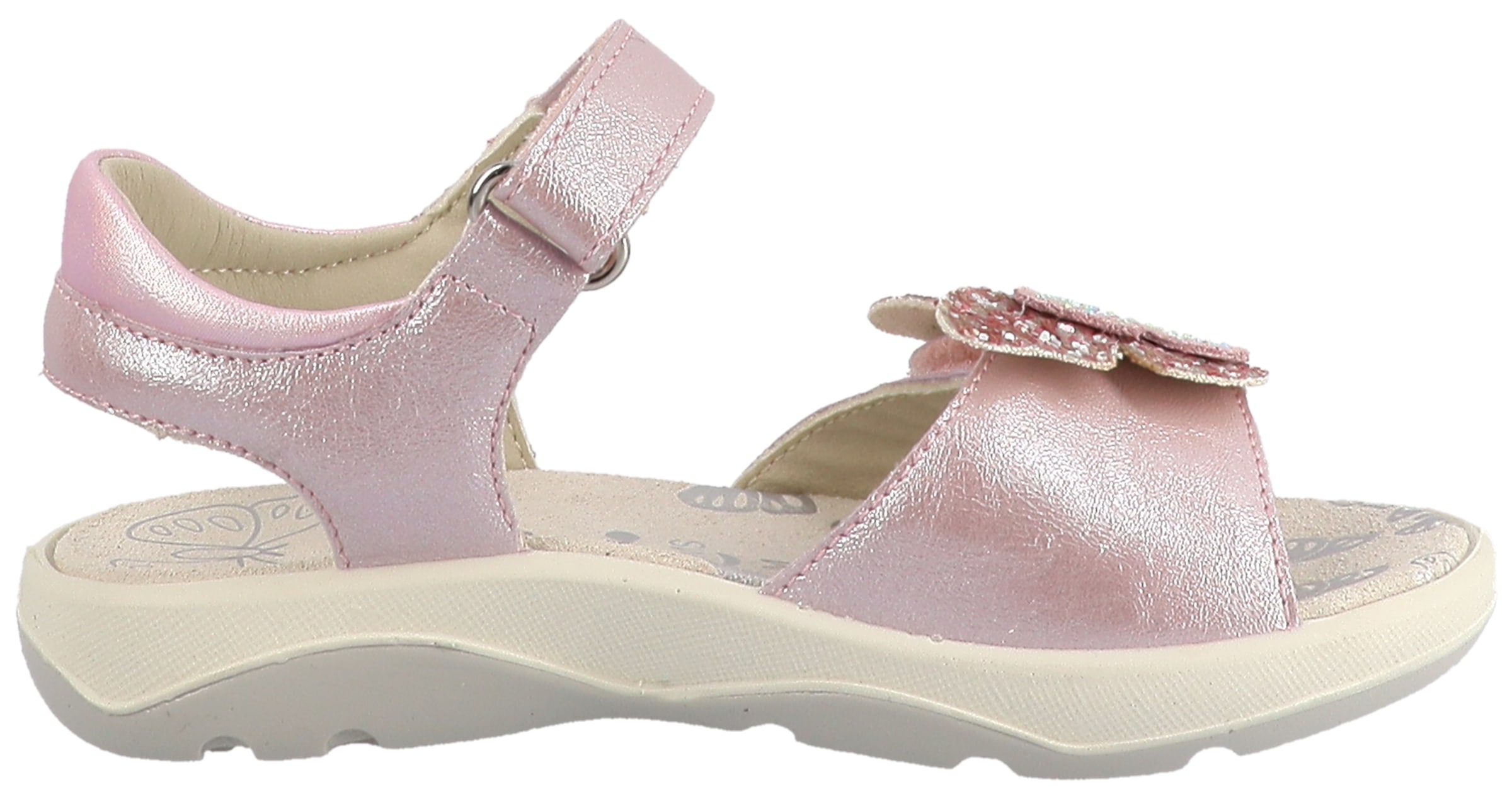 Lurchi Sandale »Farfalla«  , Klettschuh mit Strasssteinen, Grössenschablone zum Download
