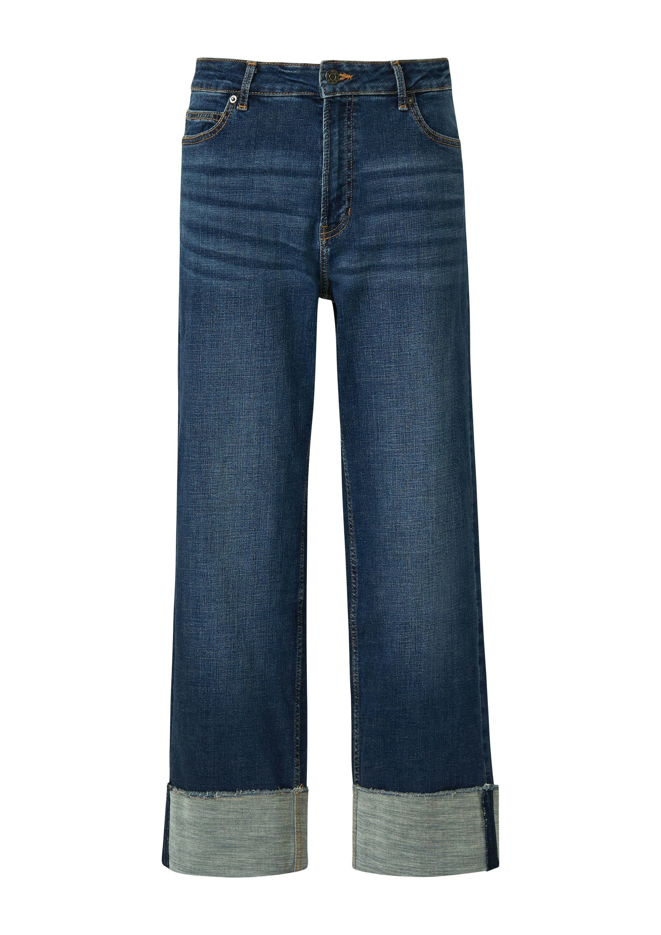 s.Oliver Jeans boyfriend »Beth Turn Up« avec lavage authentique, coupe décontractée