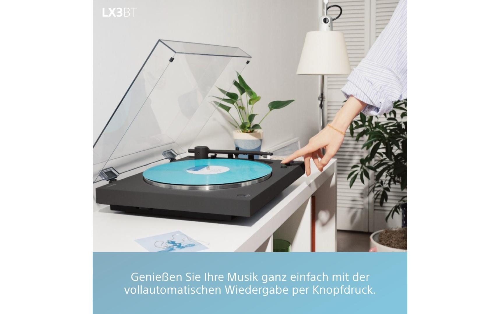 Sony Tourne-disques »PS-LX3BT«