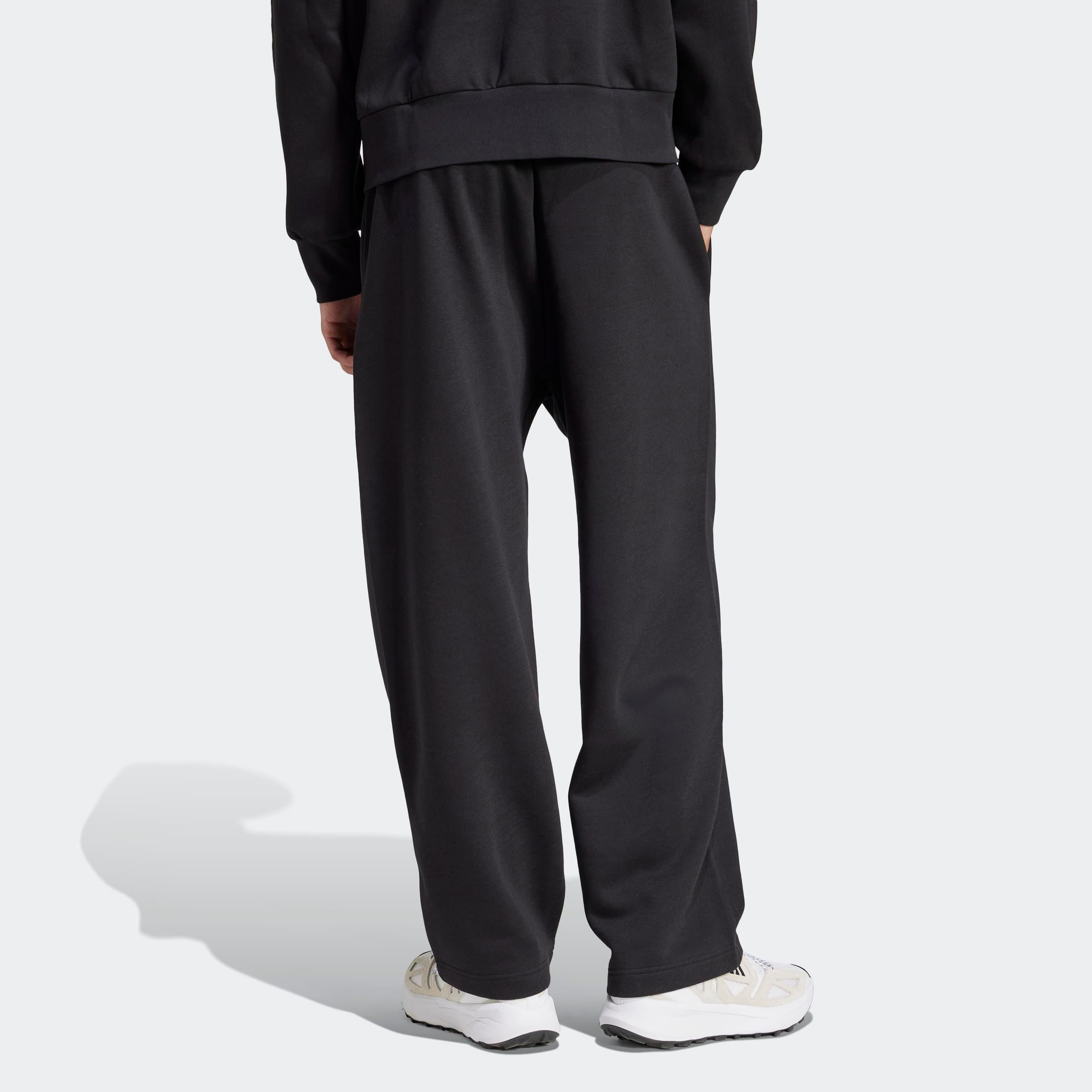 adidas Sportswear Pantalon de sport »ESSENTIALS WIDE-LEG 3-STREIFEN LOGO«
