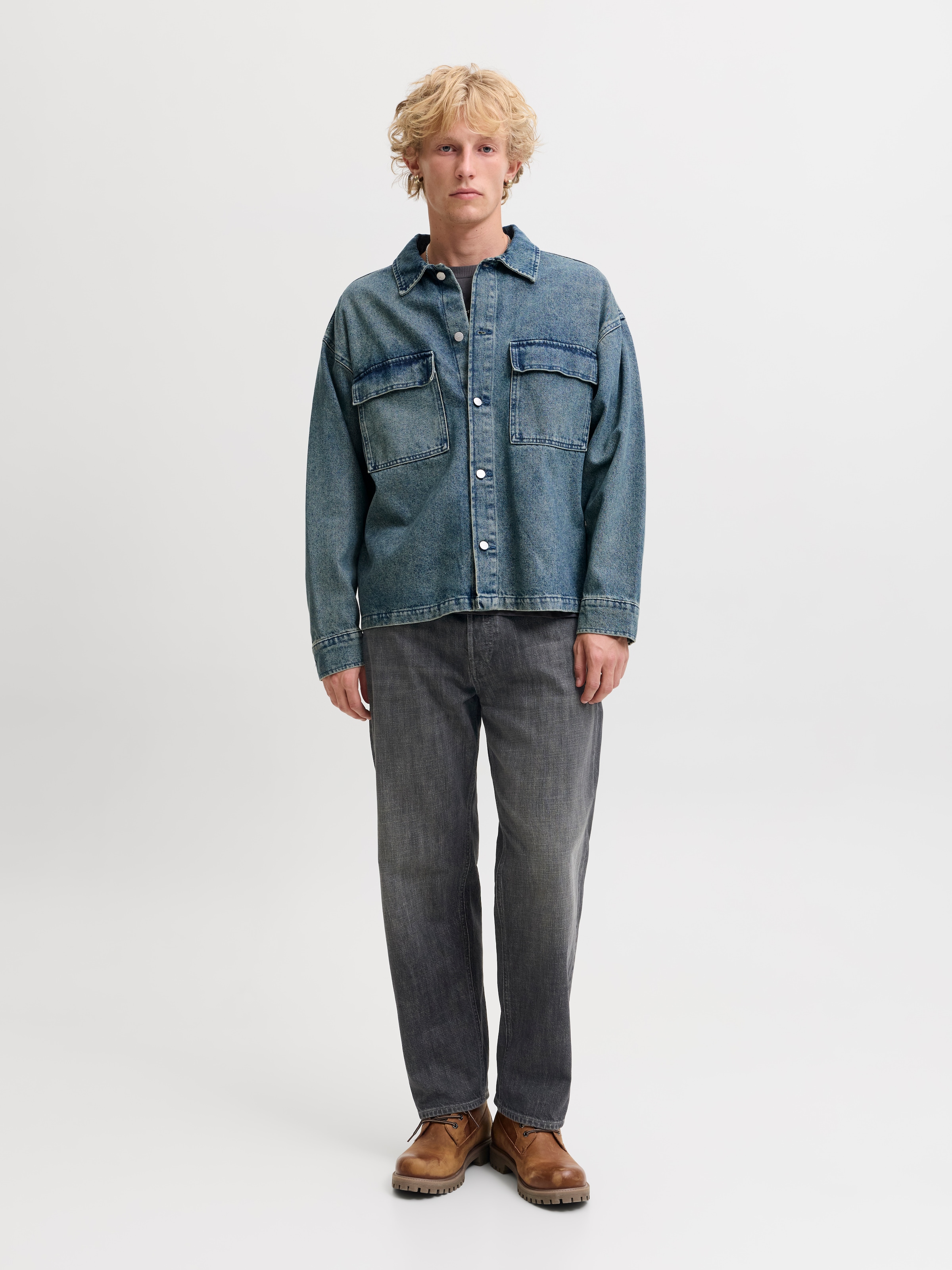 Jack & Jones »JJIEDDIE JJORIGINAL SQ« coton, coupe ample