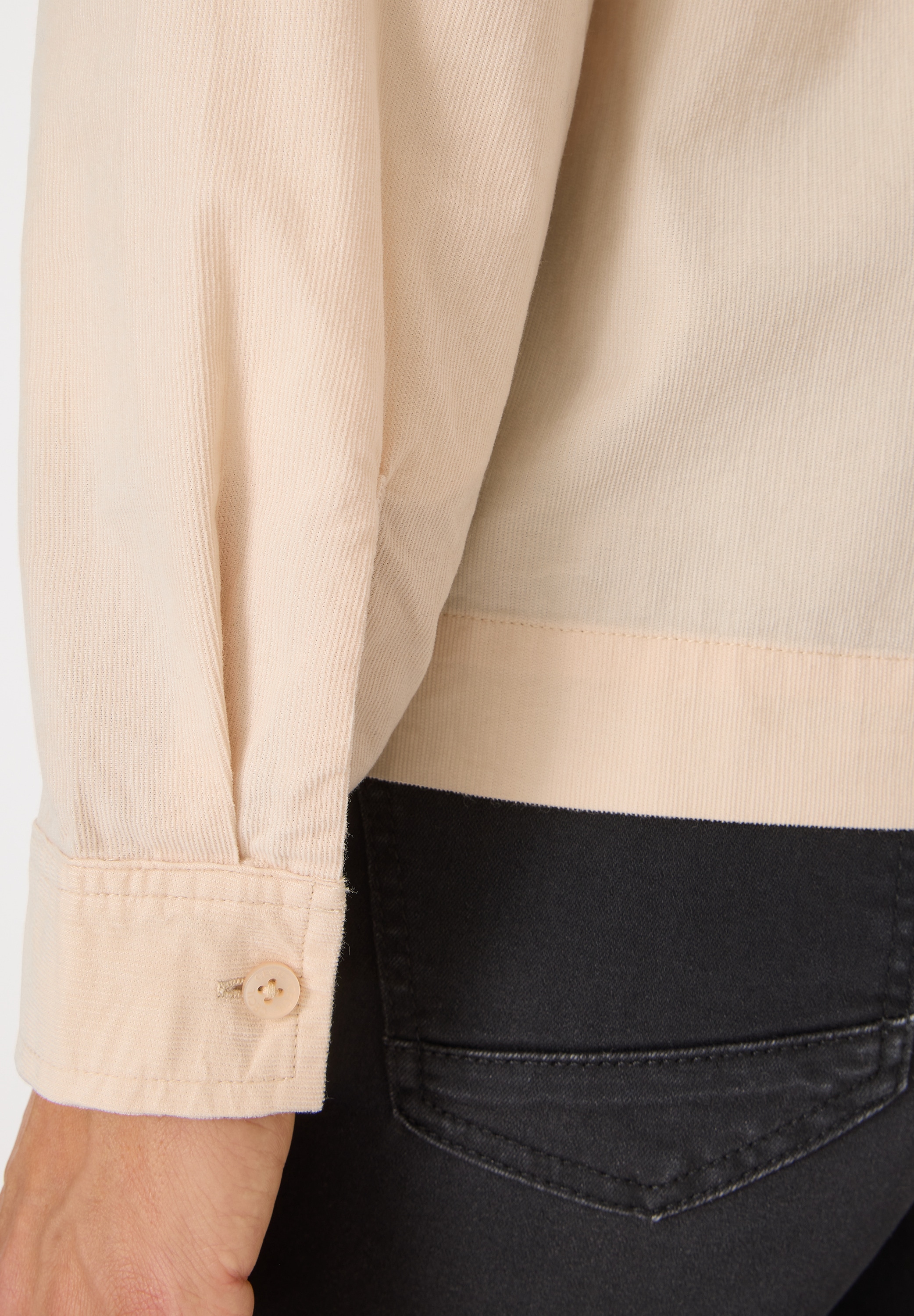 Cecil Blouse à manches longues mit Hemdkragen