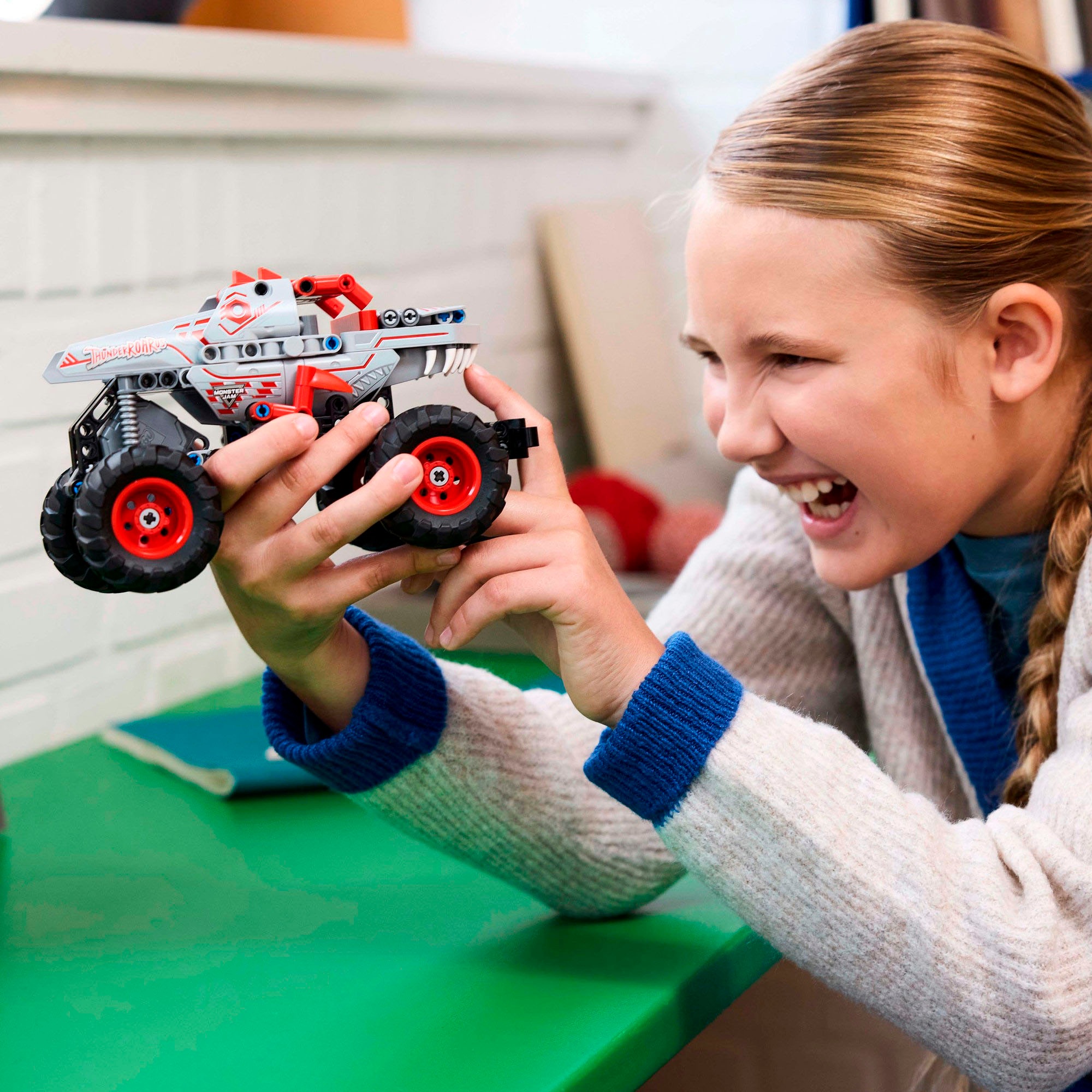 LEGO® Konstruktionsspielsteine »Monster Jam™ ThunderROARus™ (42200), LEGO Technic« Made in Europe