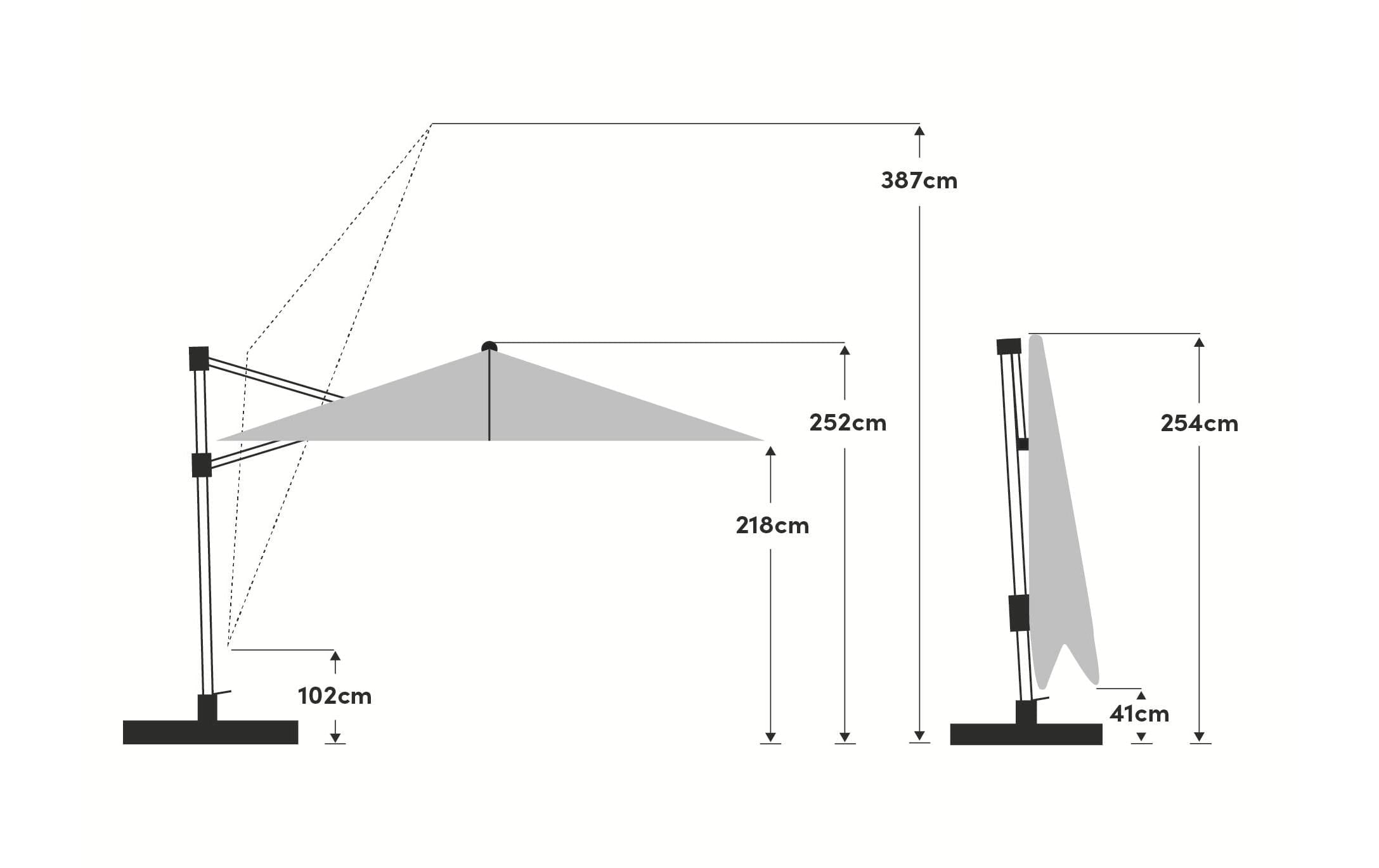   Parasol »Suncomfort by Glatz Sunflex, Ø 300 cm«