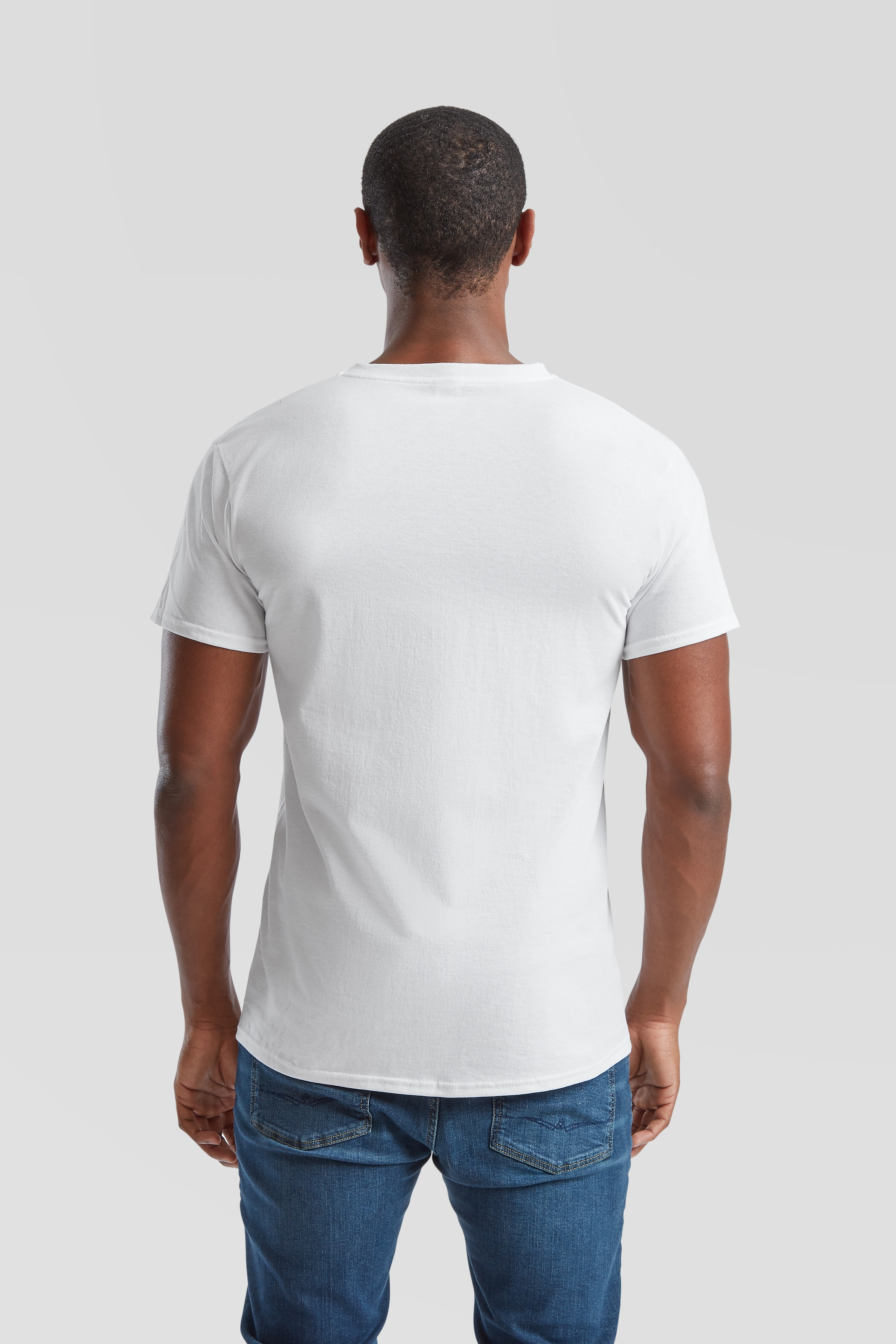 Fruit of the Loom T-shirt, 6 cuis aus Baumwolle, V-Ausschnitt, 6-teilig
