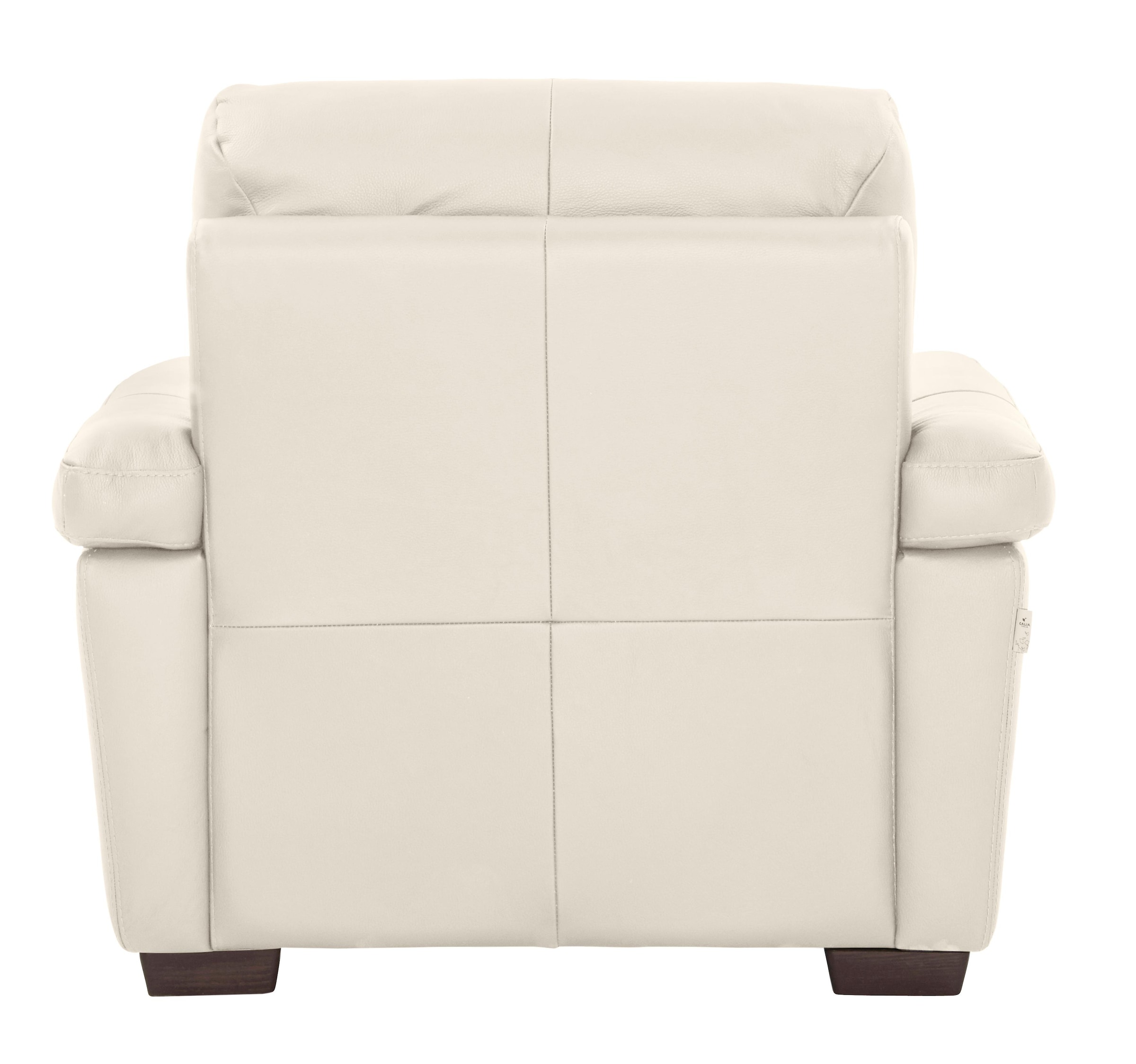 CALIA ITALIA Fauteuil »Gaia, hochwertiger, edler Ledersessel mit erstklassigem Sitzkomfort« in zwei hochwertigen Lederqualitäten