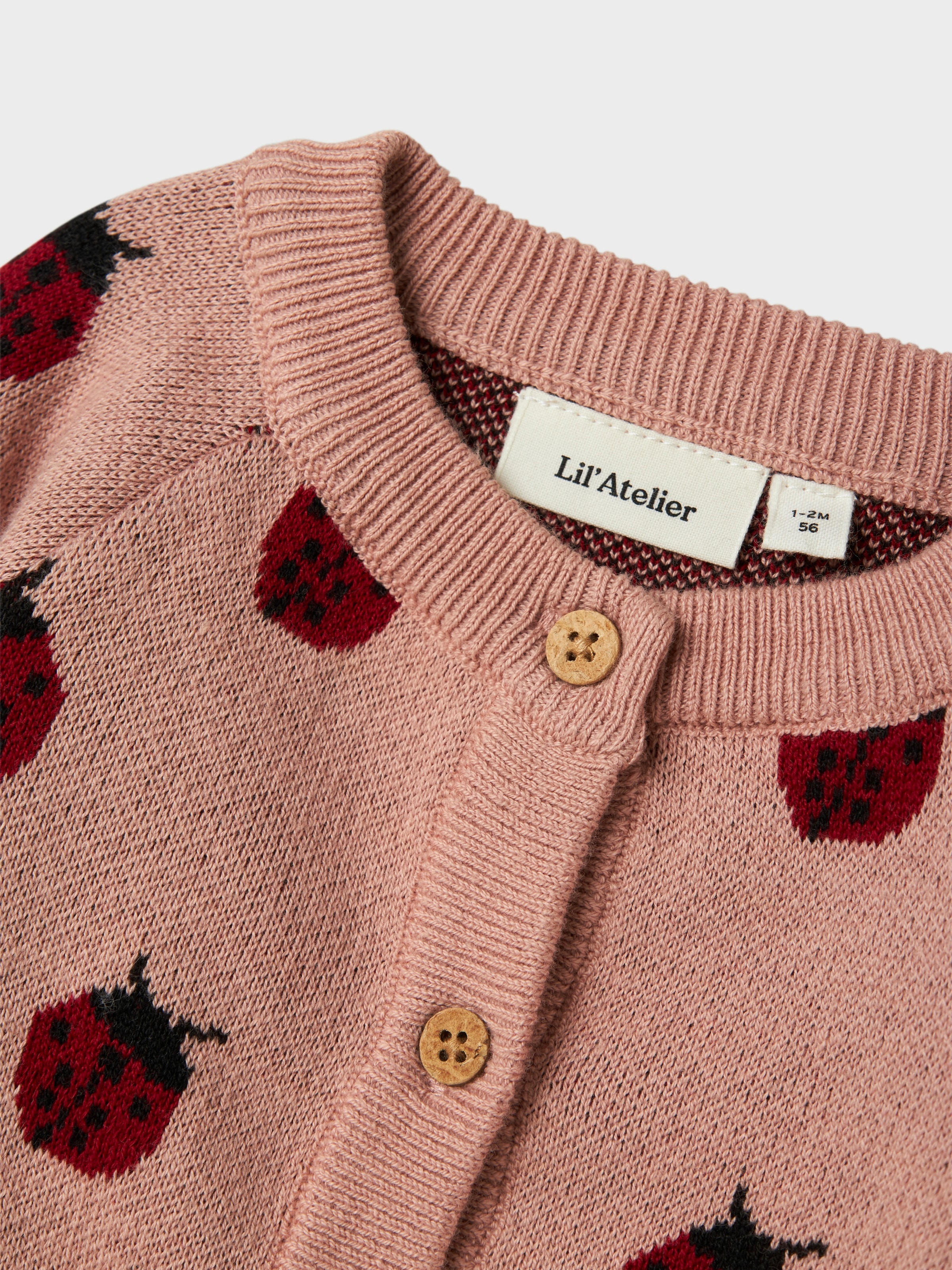 Lil' Atelier Strickjacke »NBFLULIO KNIT CARD LIL NOOS«