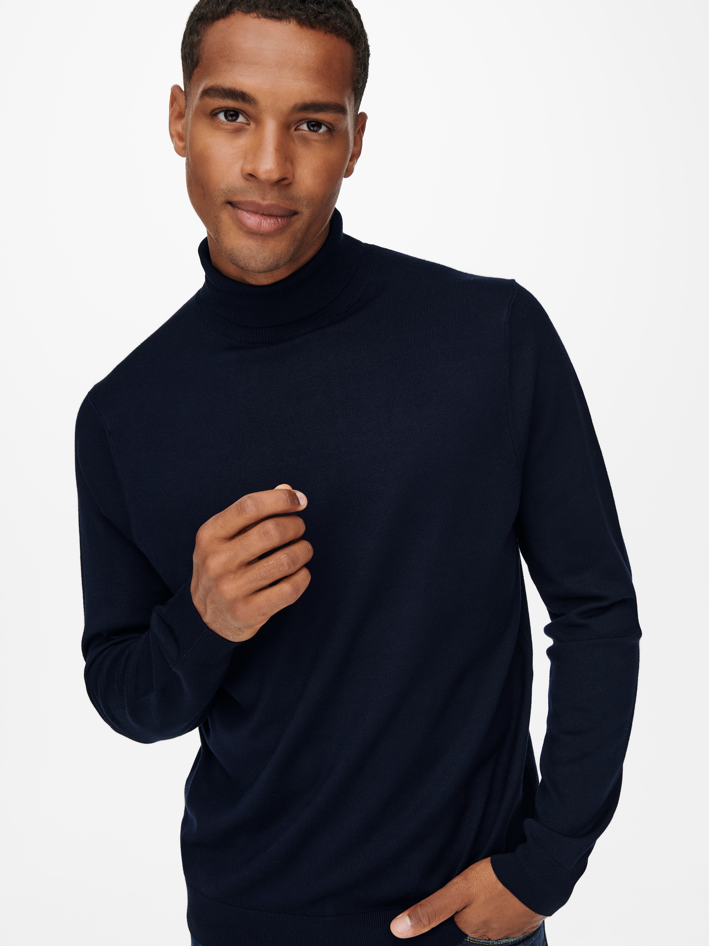 ONLY & SONS Rollkragenpullover »ONSWYLER LIFE REG ROLL NECK KNIT NOOS«