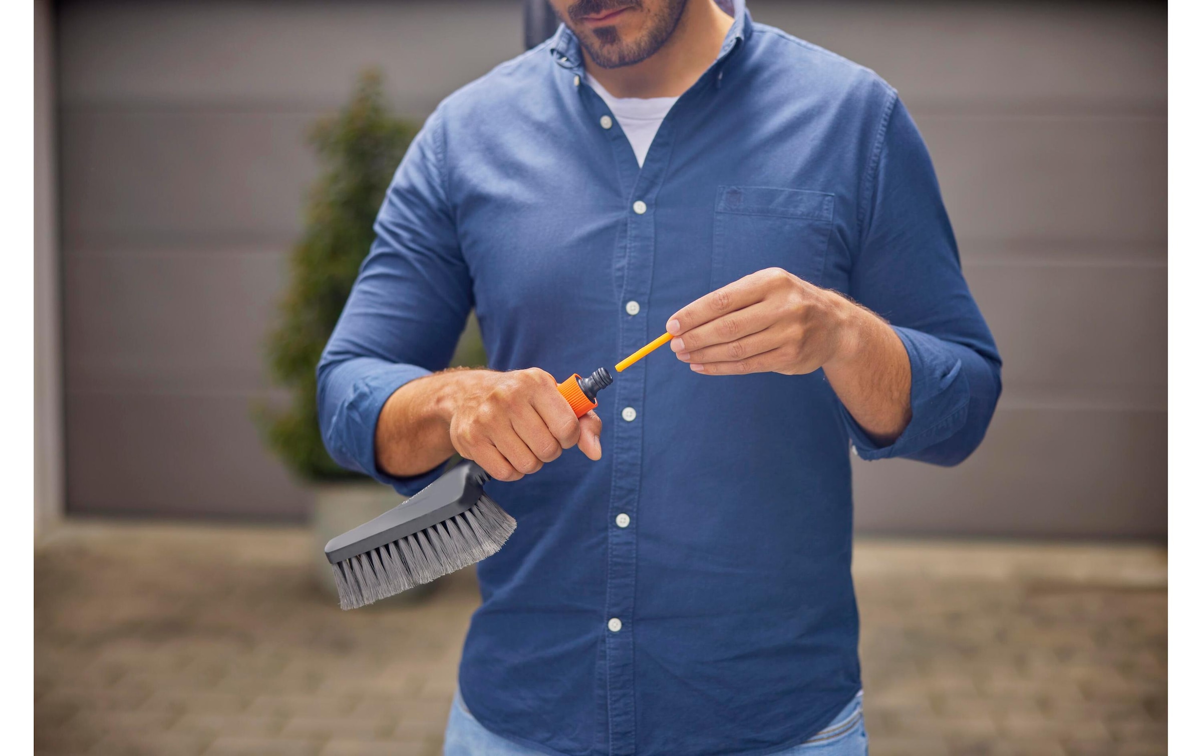 GARDENA Gartenpflege-Set »Handbürste M soft« ()