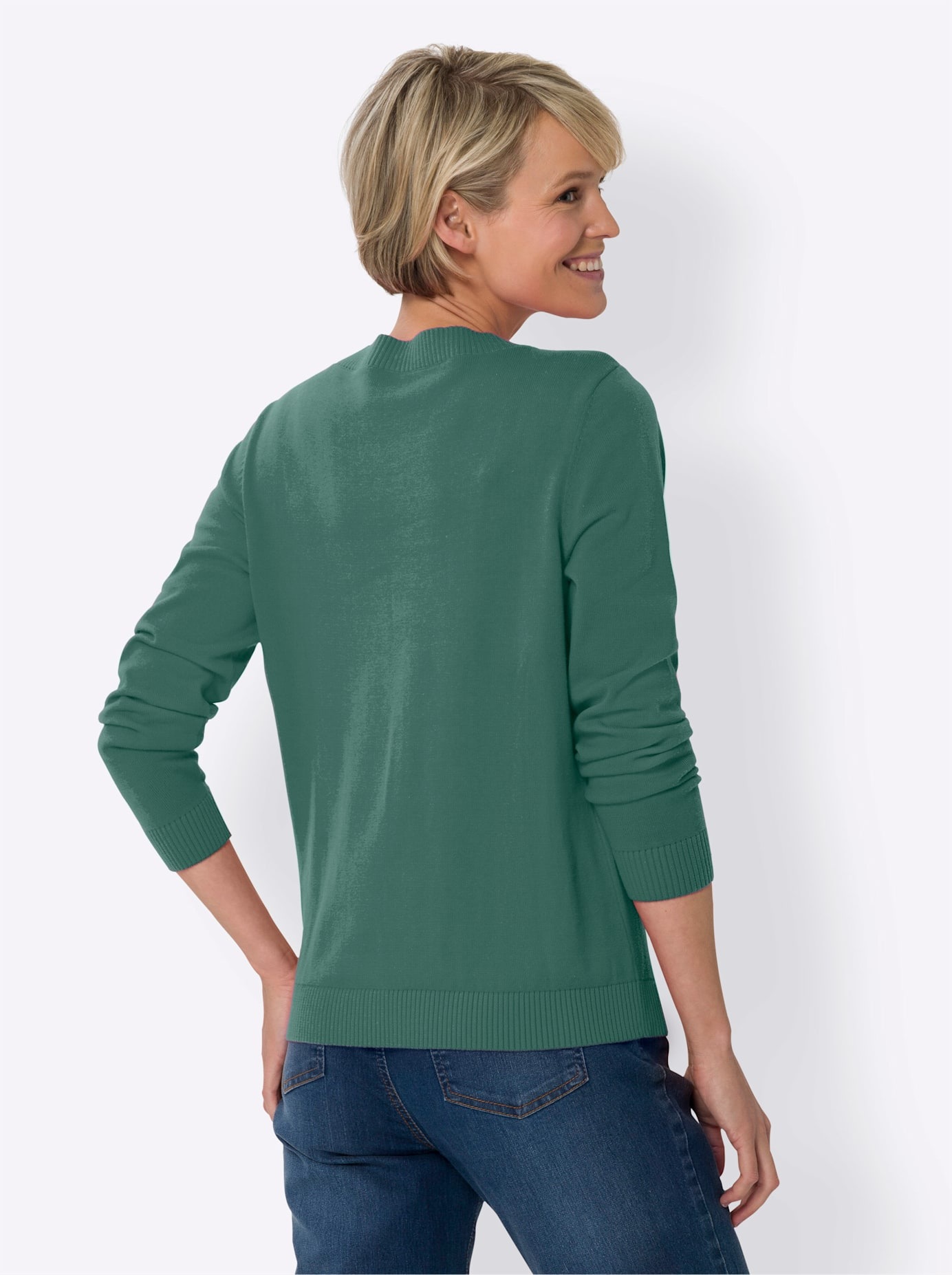 Classic Basics Pull en tricot »Langarm-Pullover«