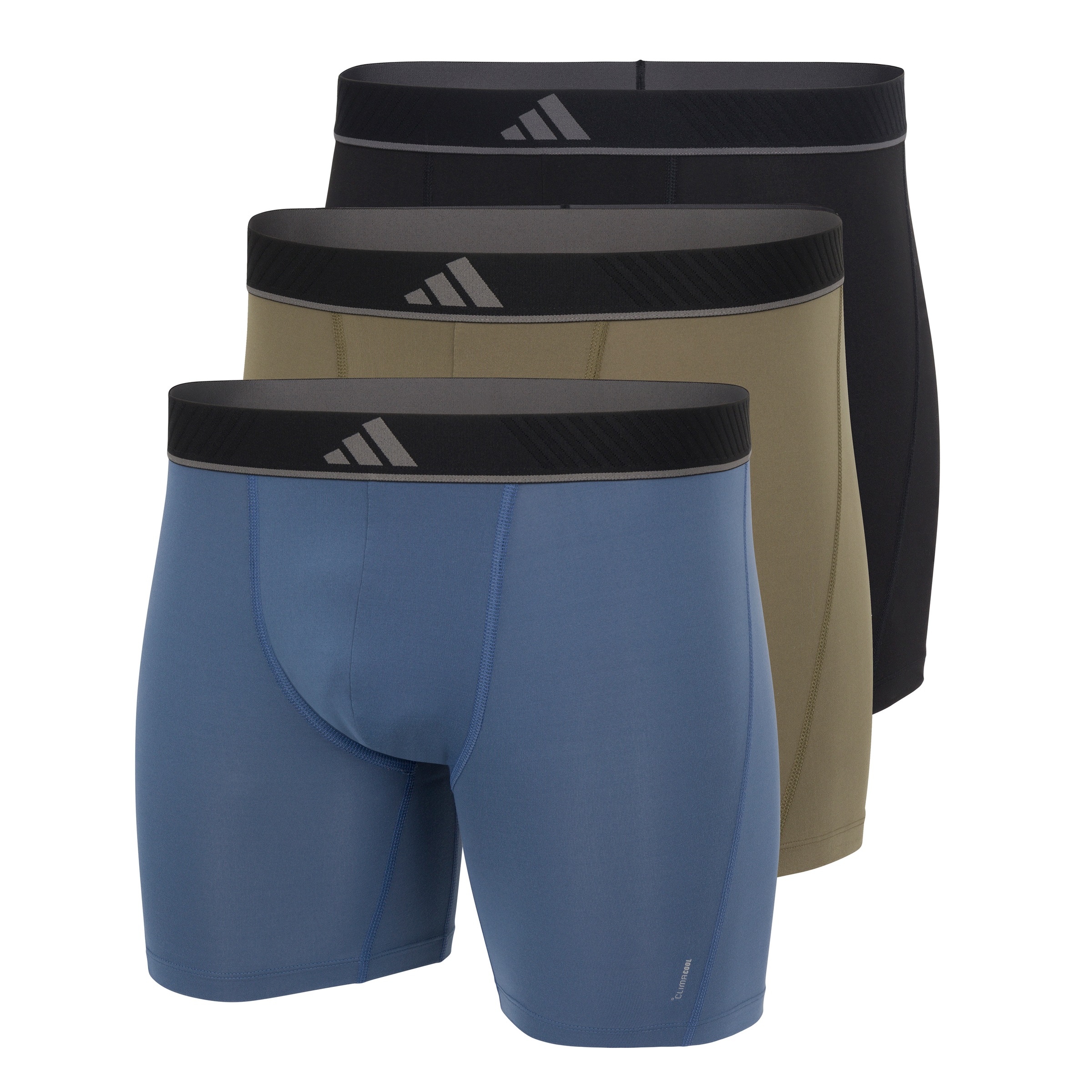 adidas Sportswear Boxer »Active Micro Flex« 3er Pack,  Logo-Bund, elastisch, Mikrofaser, ohne Eingriff