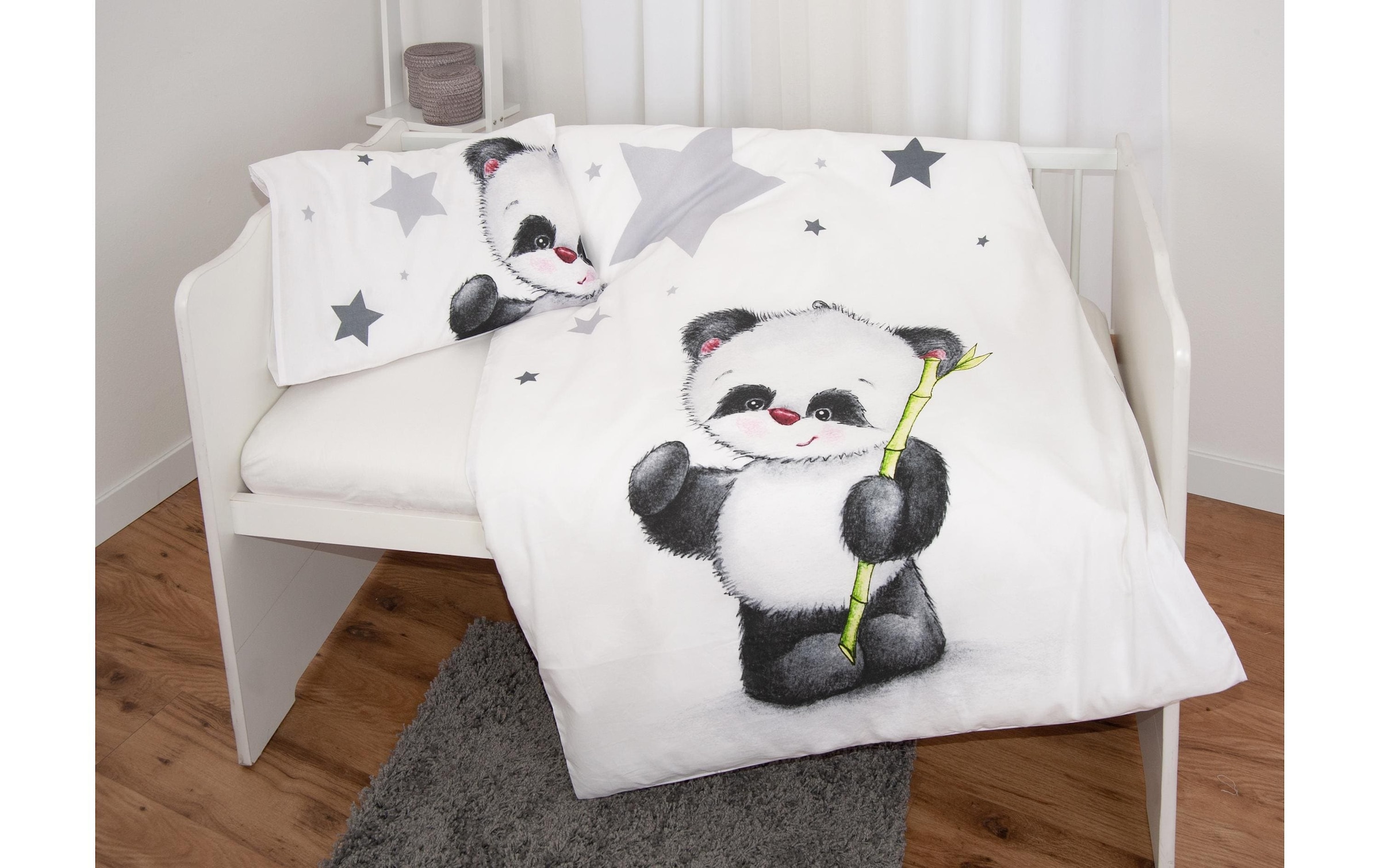 Herding Linge de lit pour enfants »Herding Panda«