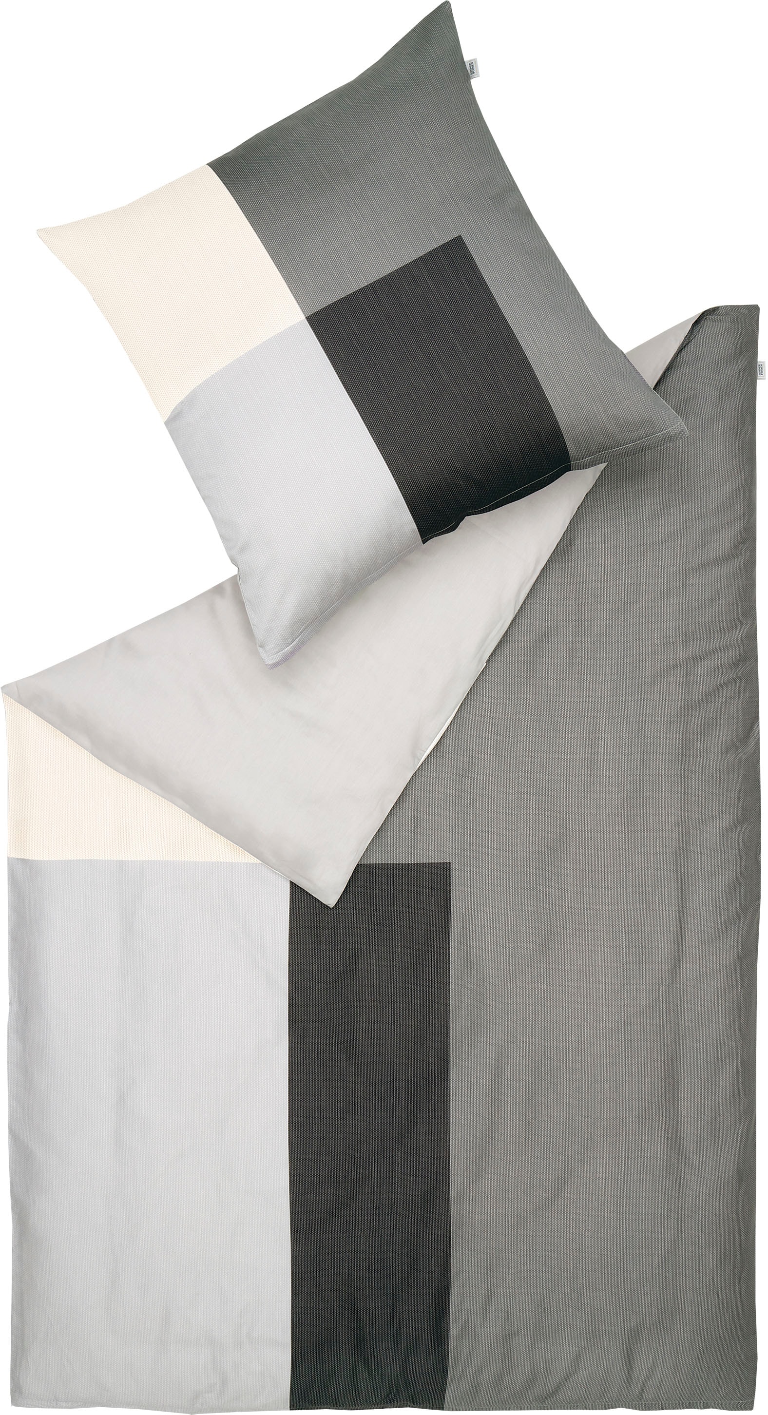 SCHÖNER WOHNEN-Kollektion Bettwäsche »Art« 2 Stk. tlg. aus beständigerer Baumwolle