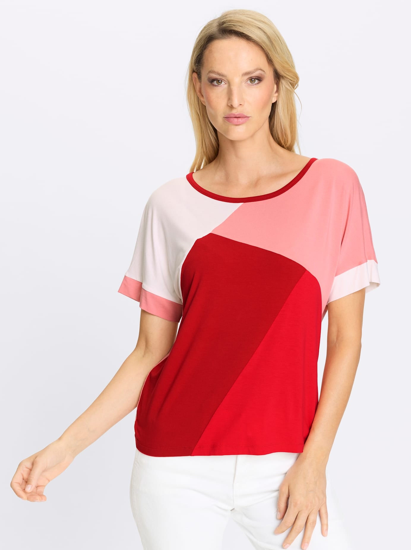 heine Shirt à col rond »Shirt« 1 pièces
