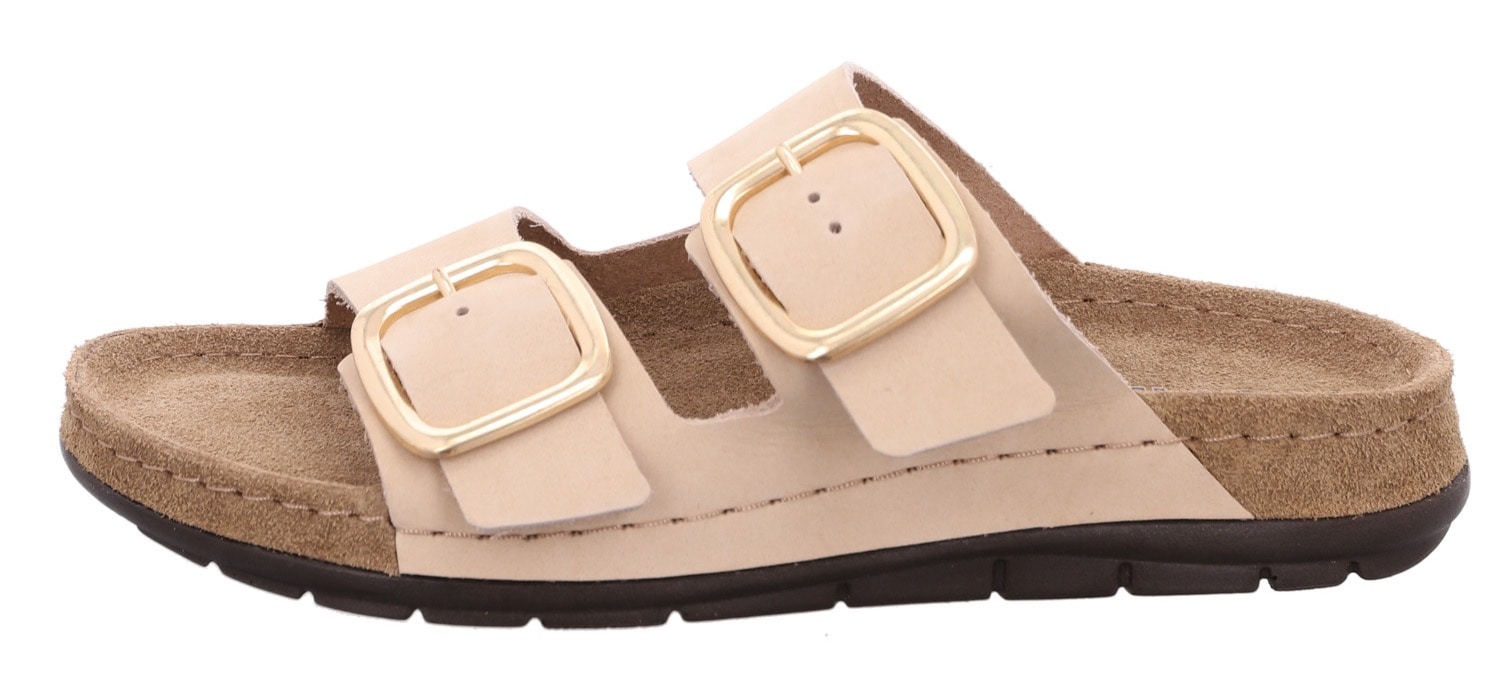 Rohde Pantolette »EASYS N°42«  Sommerschuh, Schlappen mit Softfussbett und Keilabsatz