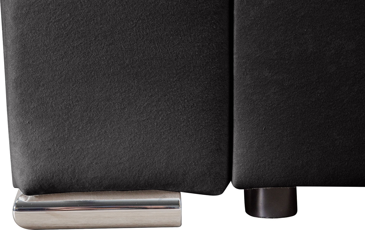 COLLECTION AB Canapé d'angle »John L-Form, B: 226 cm« Bettfunktion, Bettkasten, Regalelement & 2 Zierkissen