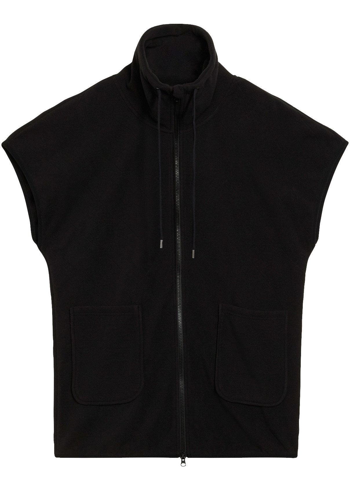 bonprix Gilet polaire coupe décontractée, épaules tombantes