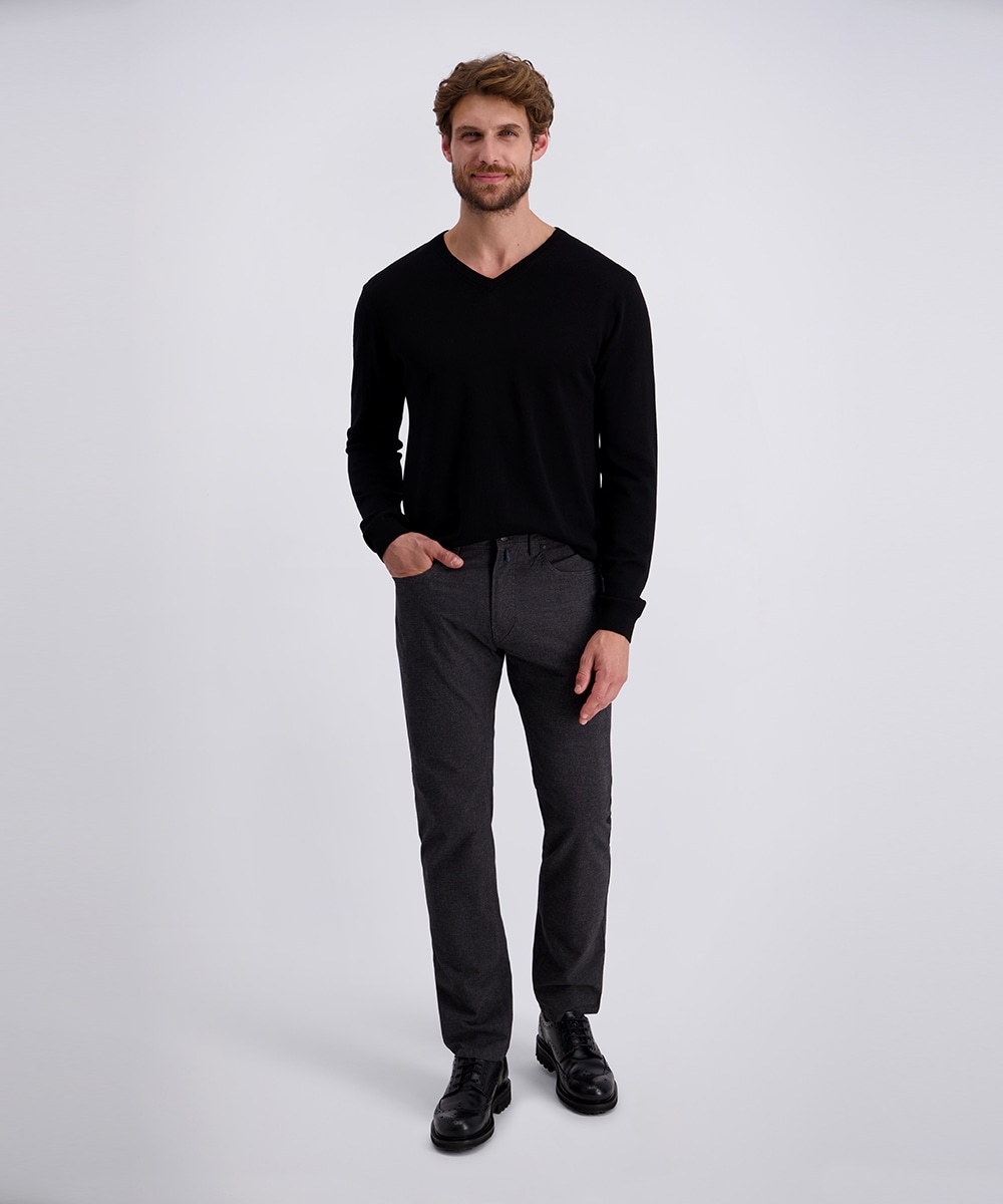 Pierre Cardin Pantalon 5 poches »PC-Lyon«  fein gemusterst