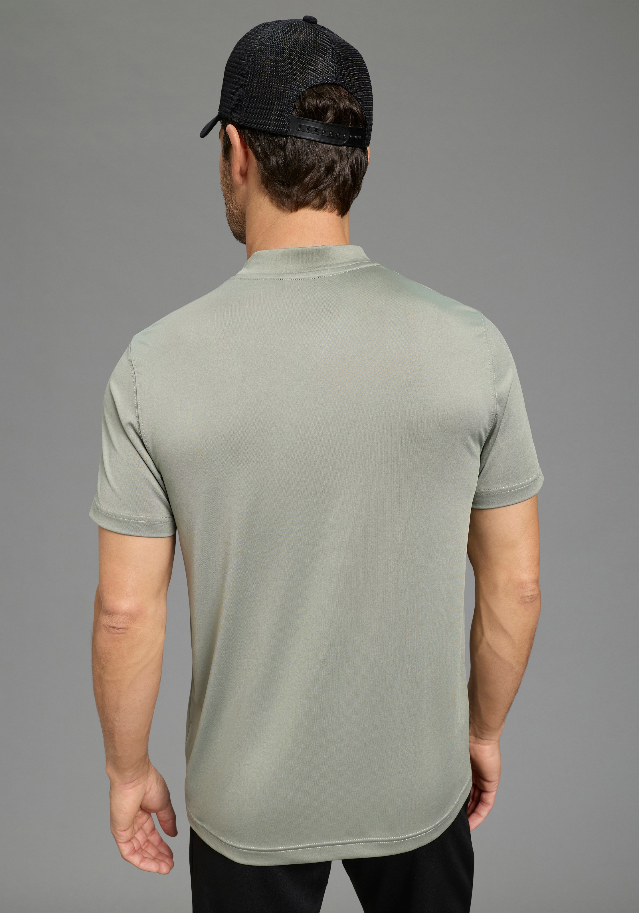 Ocean Sportswear Funktionsshirt »atmungsaktiv , quick dry« schmal geschnitten, Kurzarm, schnell trocknend, unifarben