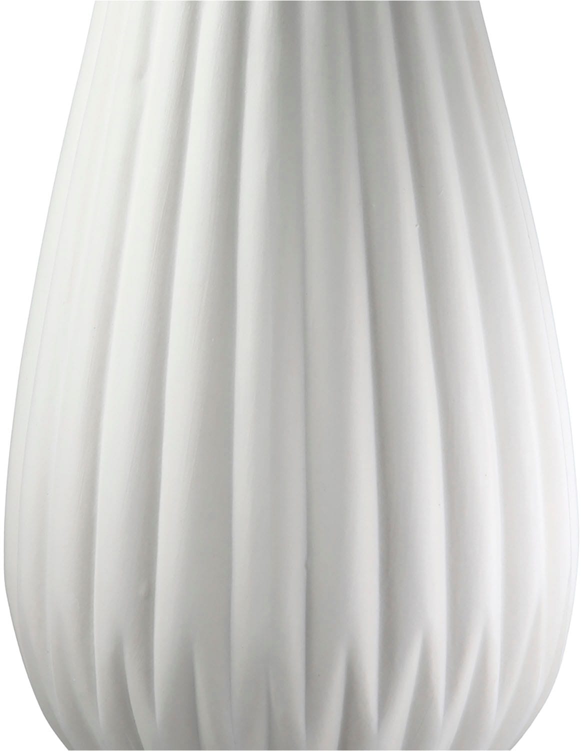 Casablanca by Gilde Tischvase »2tlg. Set Vase Piega weiss H.17 cm«