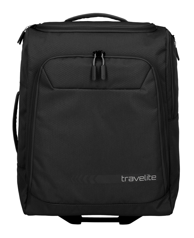 travelite Trolley à bagages souples »KICK OFF Reisetasche mit Rollen« 44 litre 2 Rollen grand sac de voyage et de loisirs – idéal comme bagage de voyage
