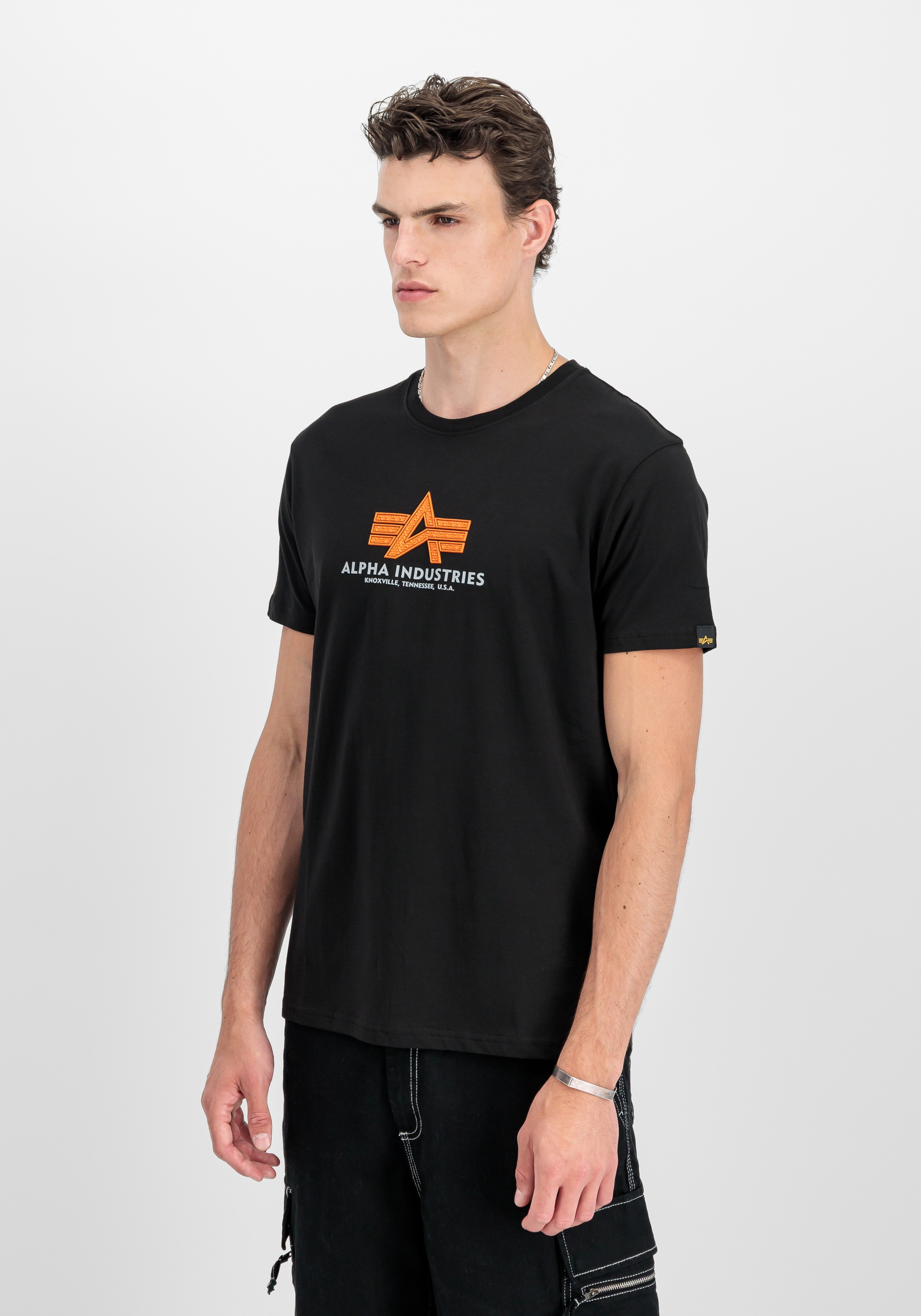 Alpha Industries T-shirt »Basic T-Shirt BL Rubber«
