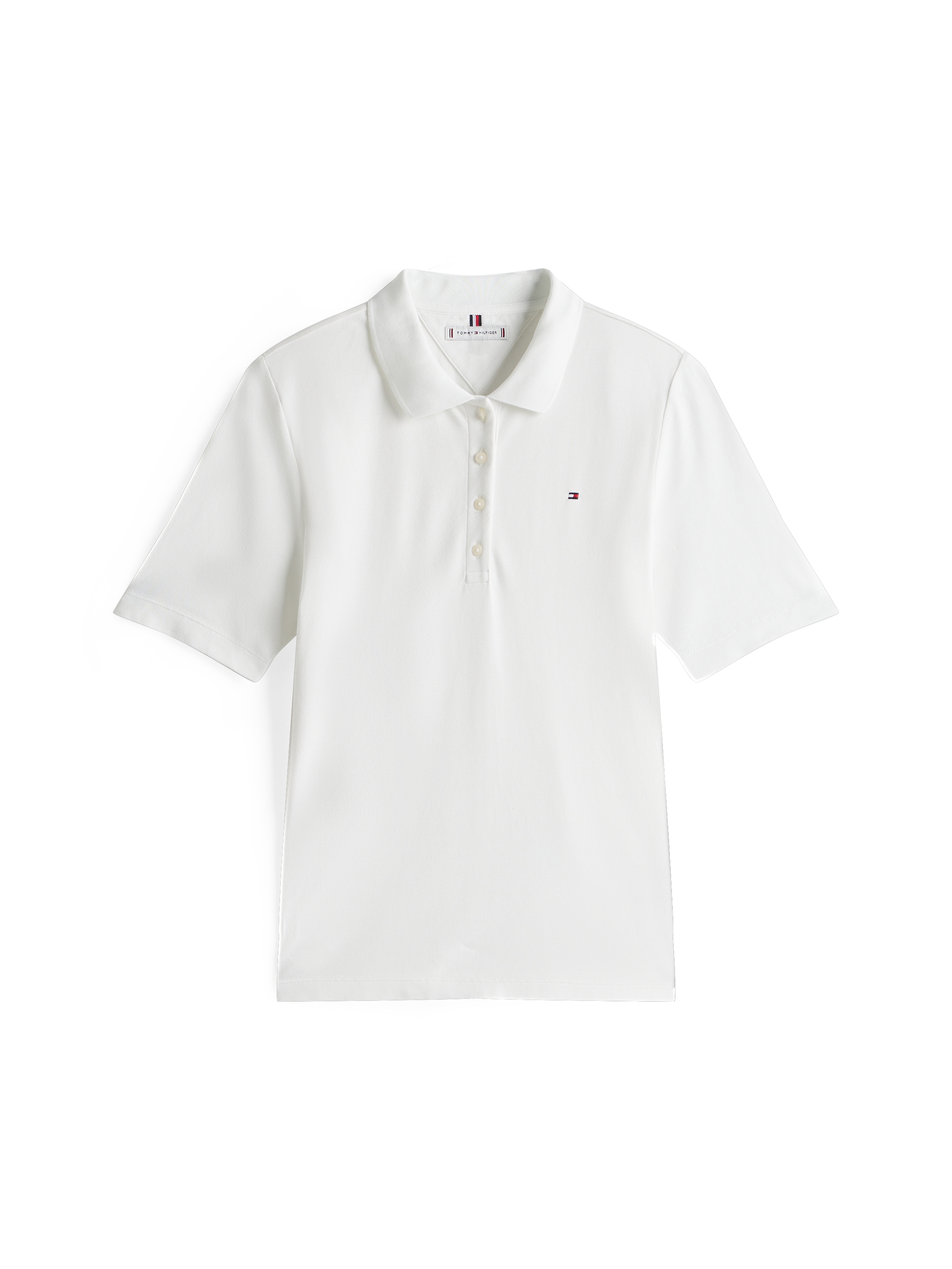 Tommy Hilfiger Polo »1985 REG PIQUE POLO« mit Logo-Stickerei, Seitenschlitze, Regular Fit