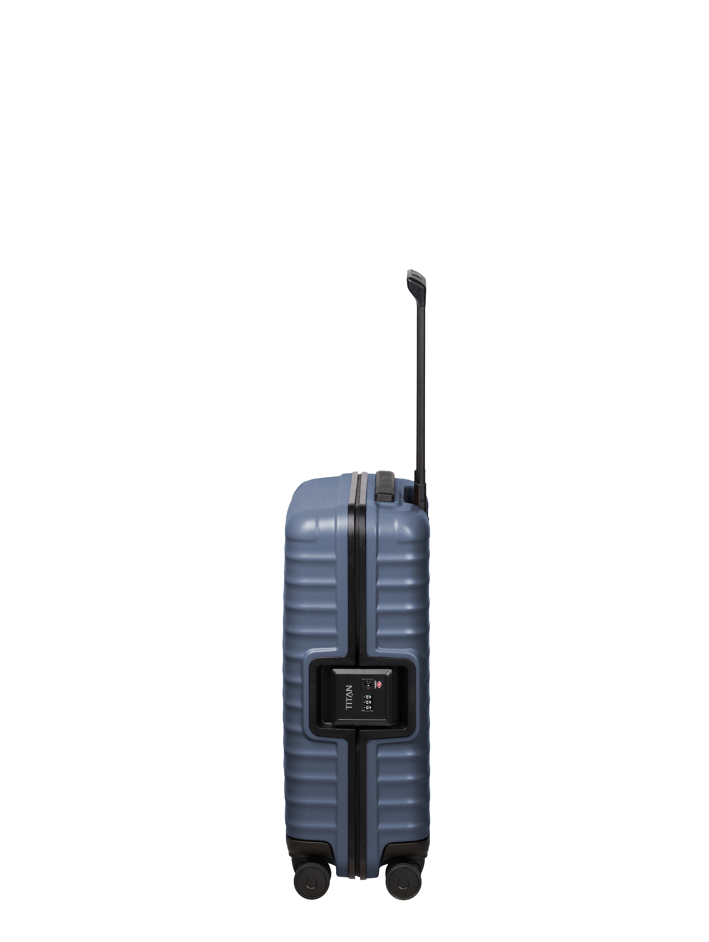 TITAN - Made in Germany Trolley »OVERSEAS Koffer Hartschale« 38 l 4 Rollen avec serrure cadre TSA, compartiment intérieur intelligent taille S