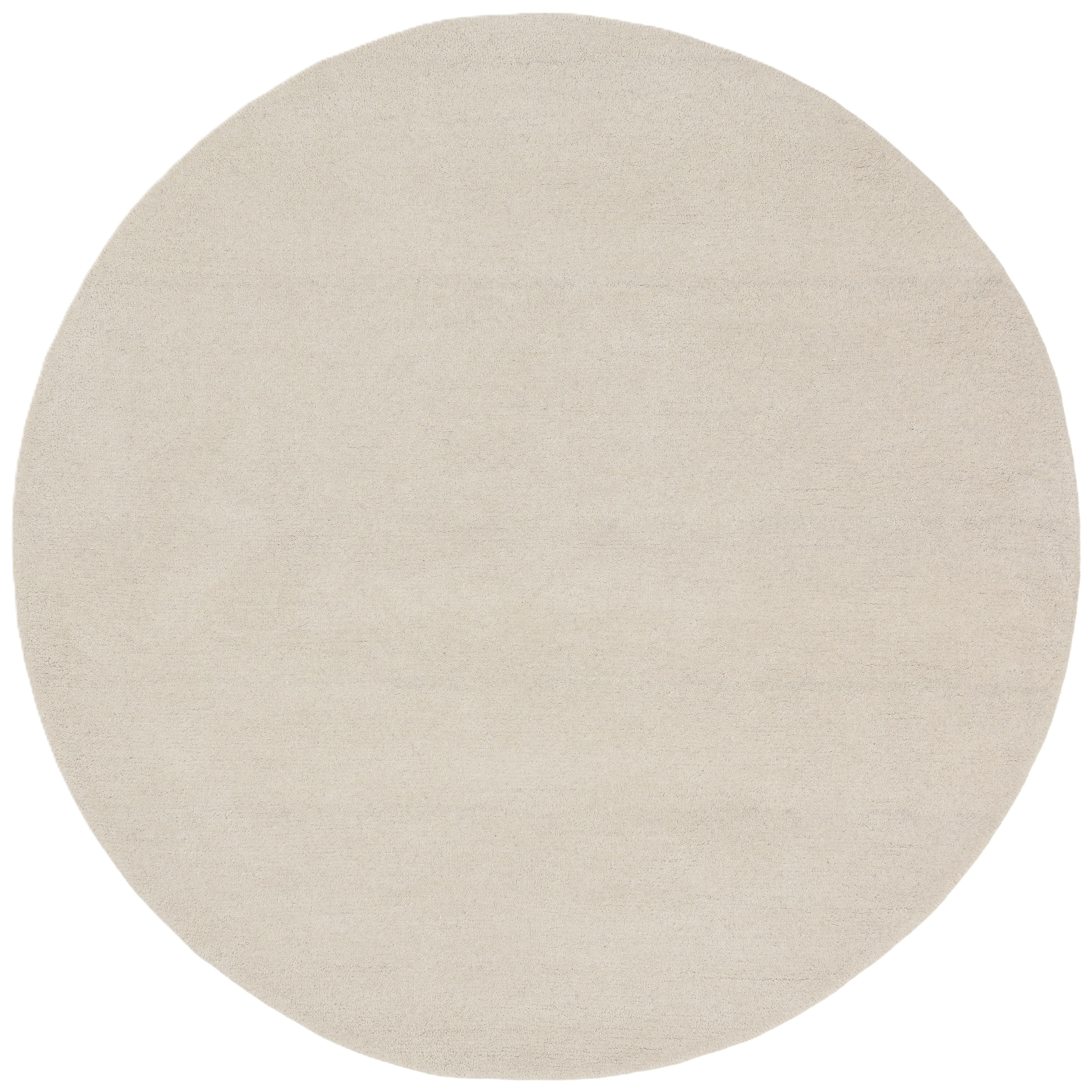 my home Wollteppich »Gabbo Natur, Handgefertigt, Teppich, reine Wolle, meliert« rund 14 mm Höhe besonders weich und dicht