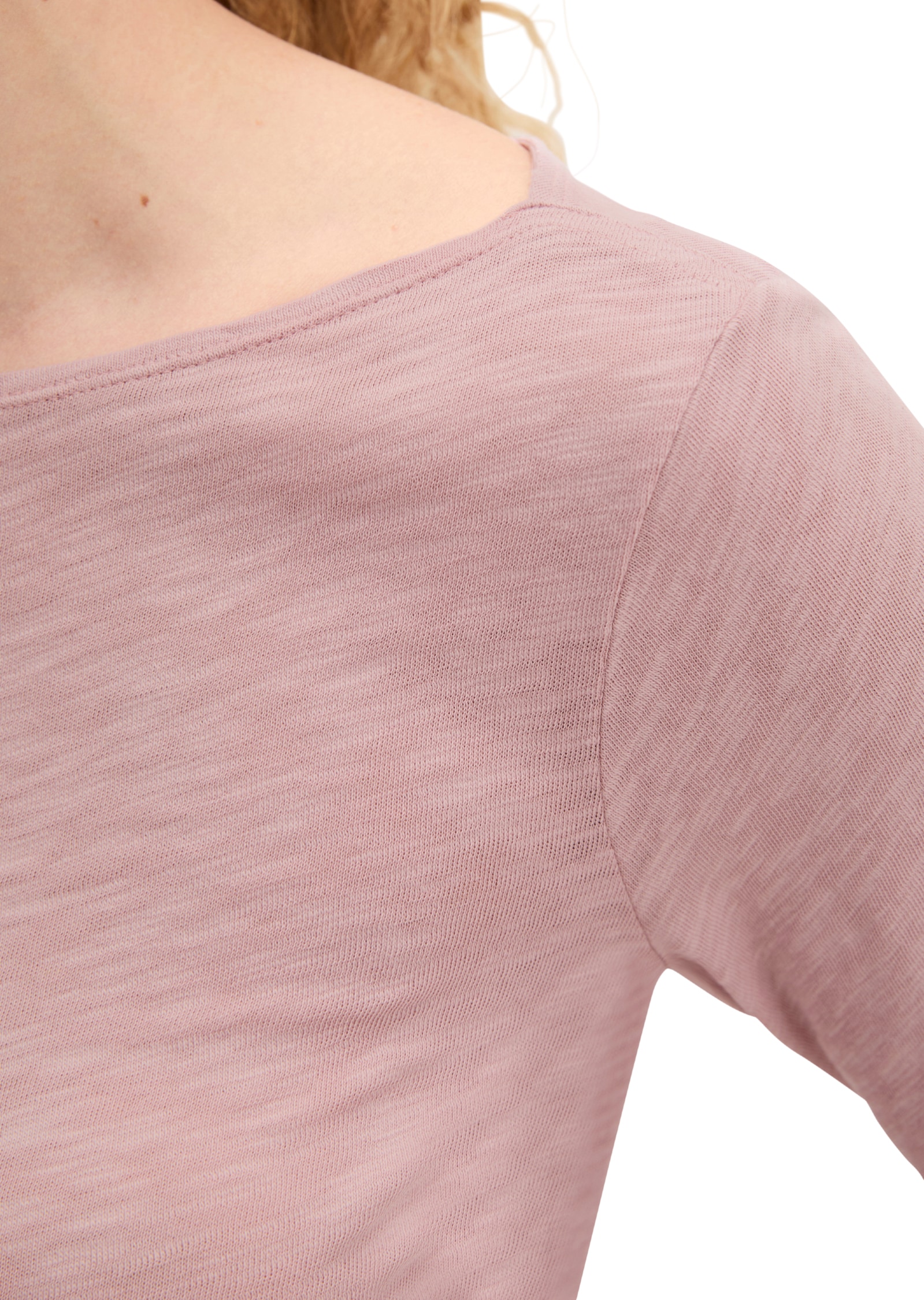 Marc O'Polo T-shirt à manches longues regular en qualité Organic Cotton