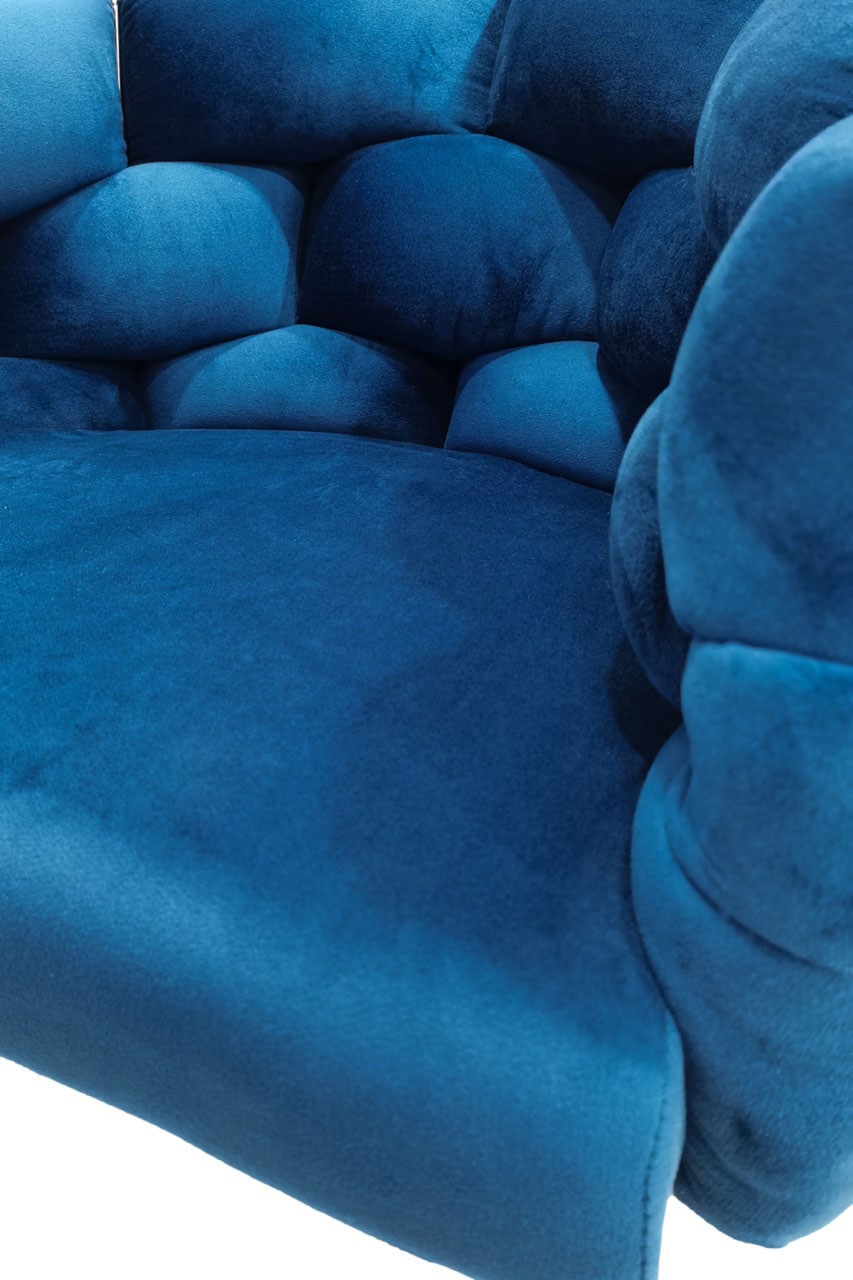 Kayoom Chaise rembourrée »Stuhl Grace 125 2er-Set, Gestell aus Eisen, bequem gepolstert« (Set) 2 cuisGraziöses Design, absolutes Eye-Catcher, geflochtener Rücken