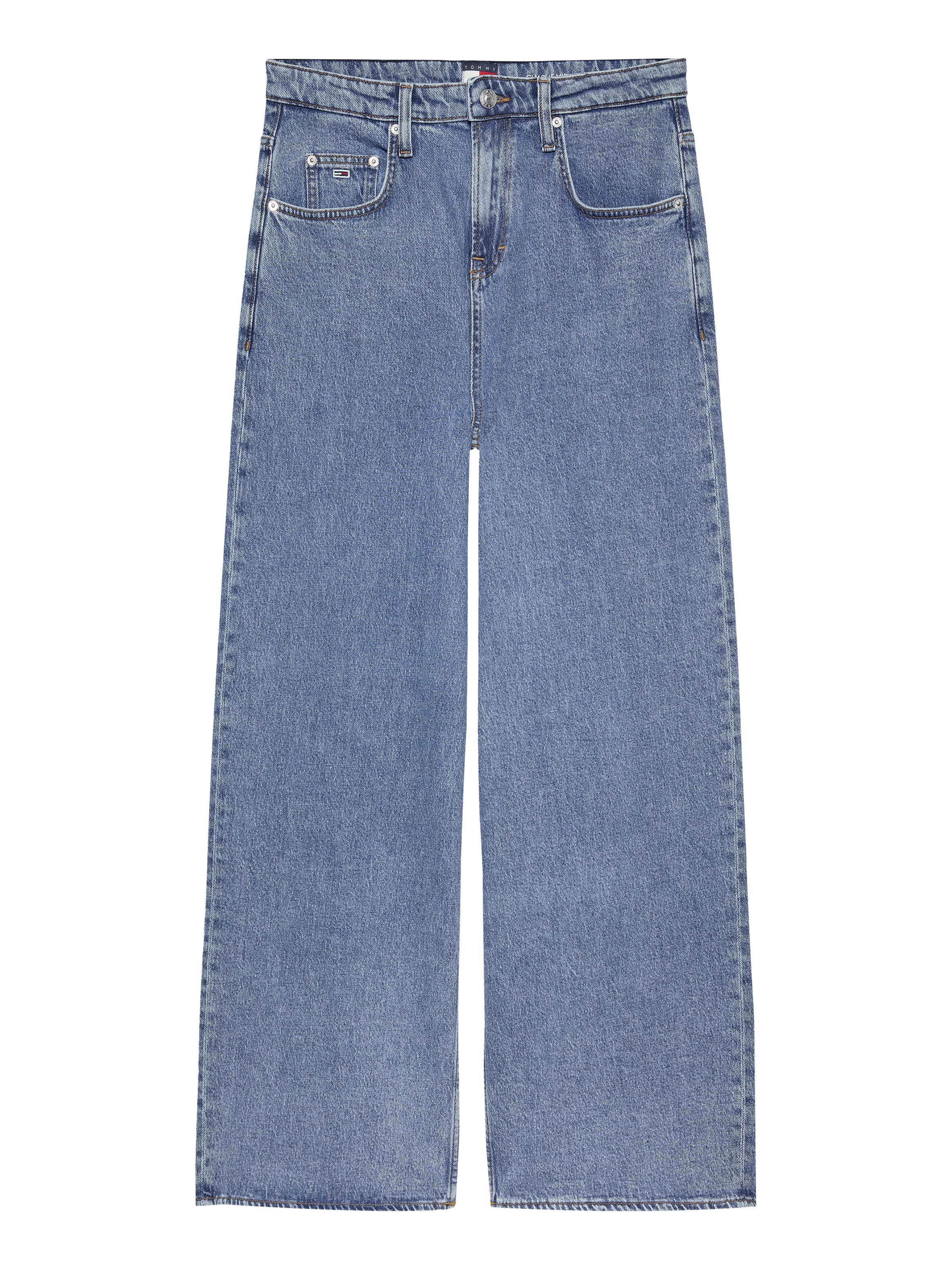 Tommy Jeans Loose-fit-Jeans »CHARLIE MR LOOSE WD« mit Logostickerei